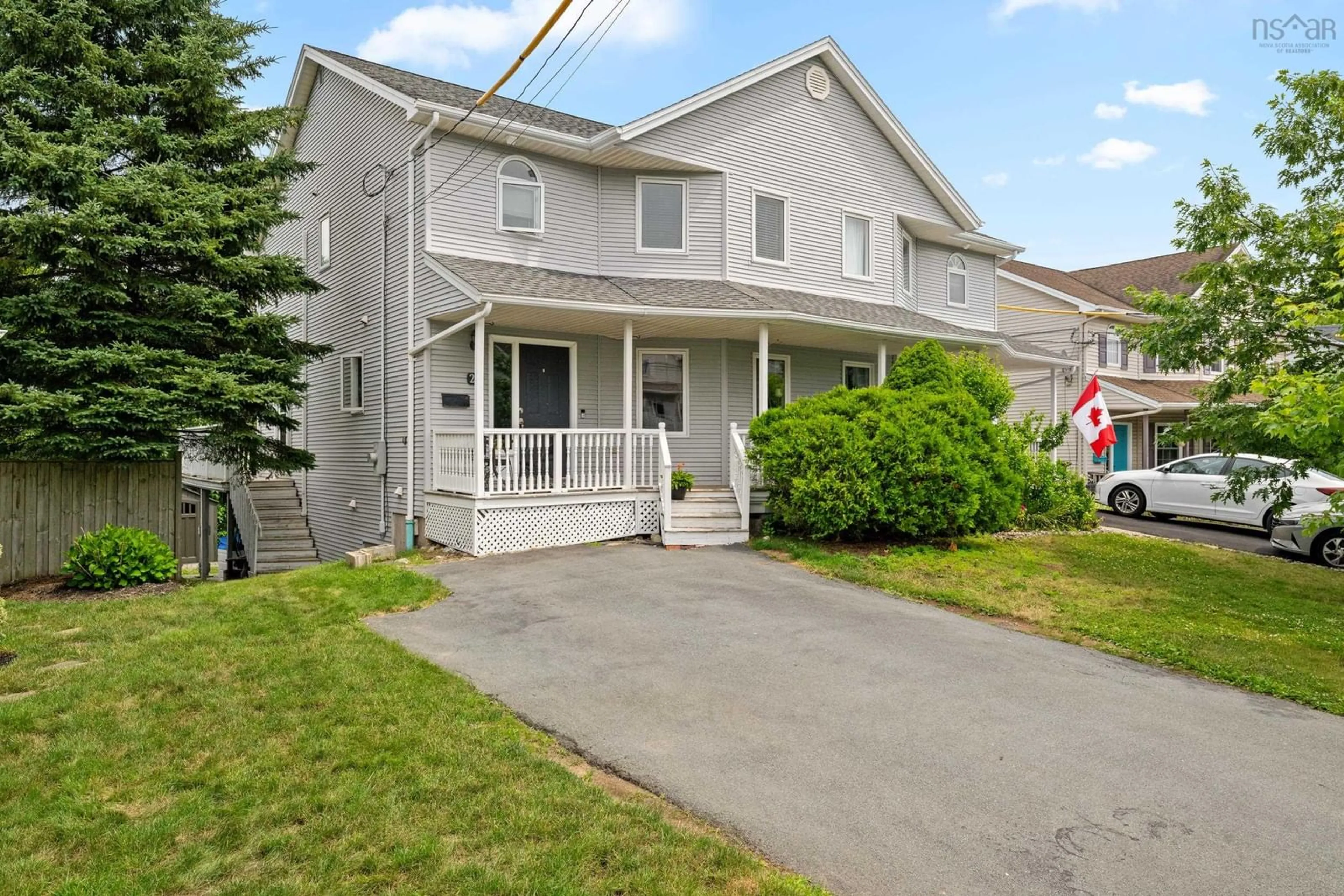 Home with vinyl exterior material, street for 27 Walsh Crt, Halifax Nova Scotia B3N 3G8