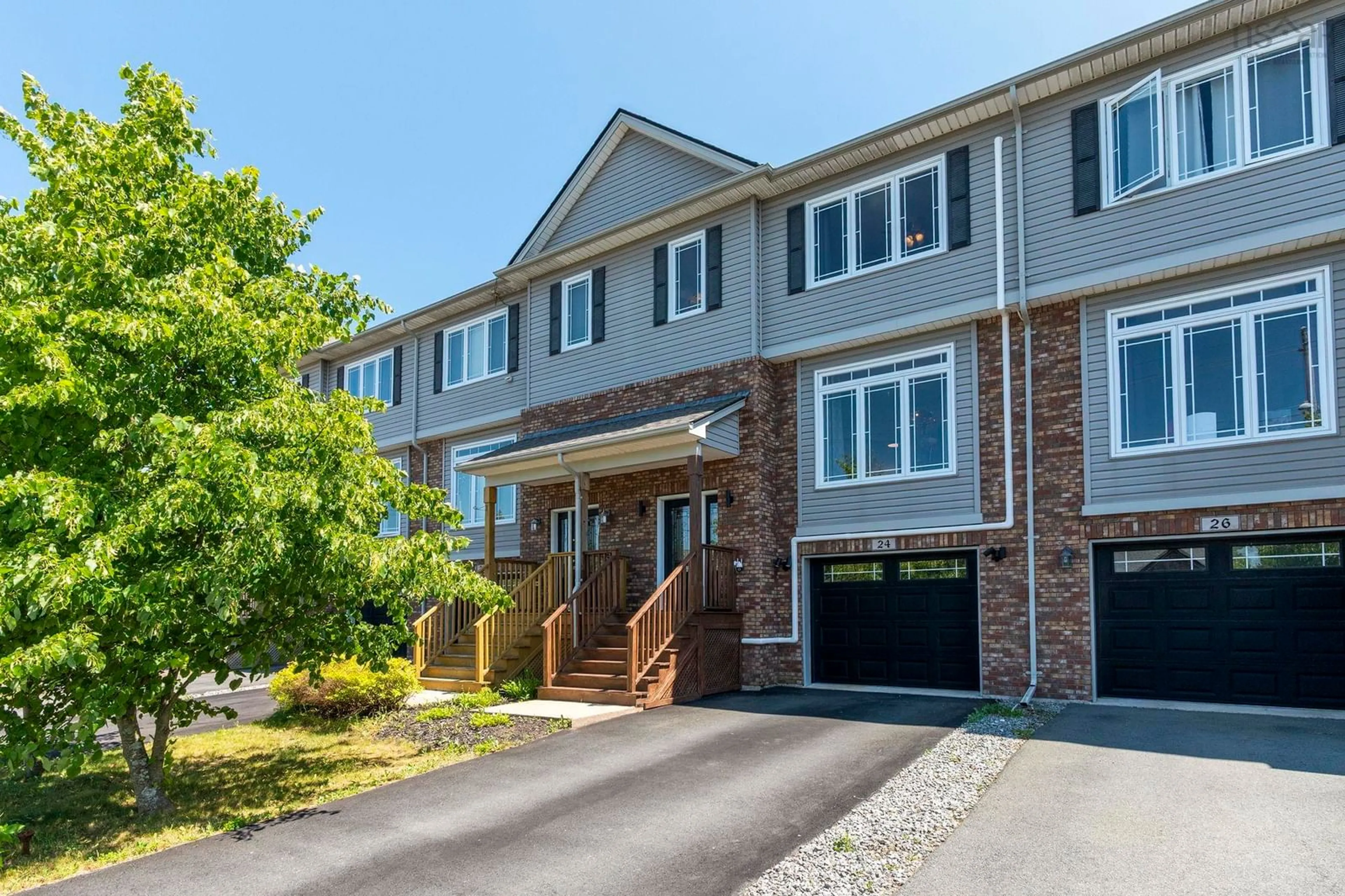 Home with brick exterior material, street for 24 Armenia Dr, Bedford Nova Scotia B4A 0H6