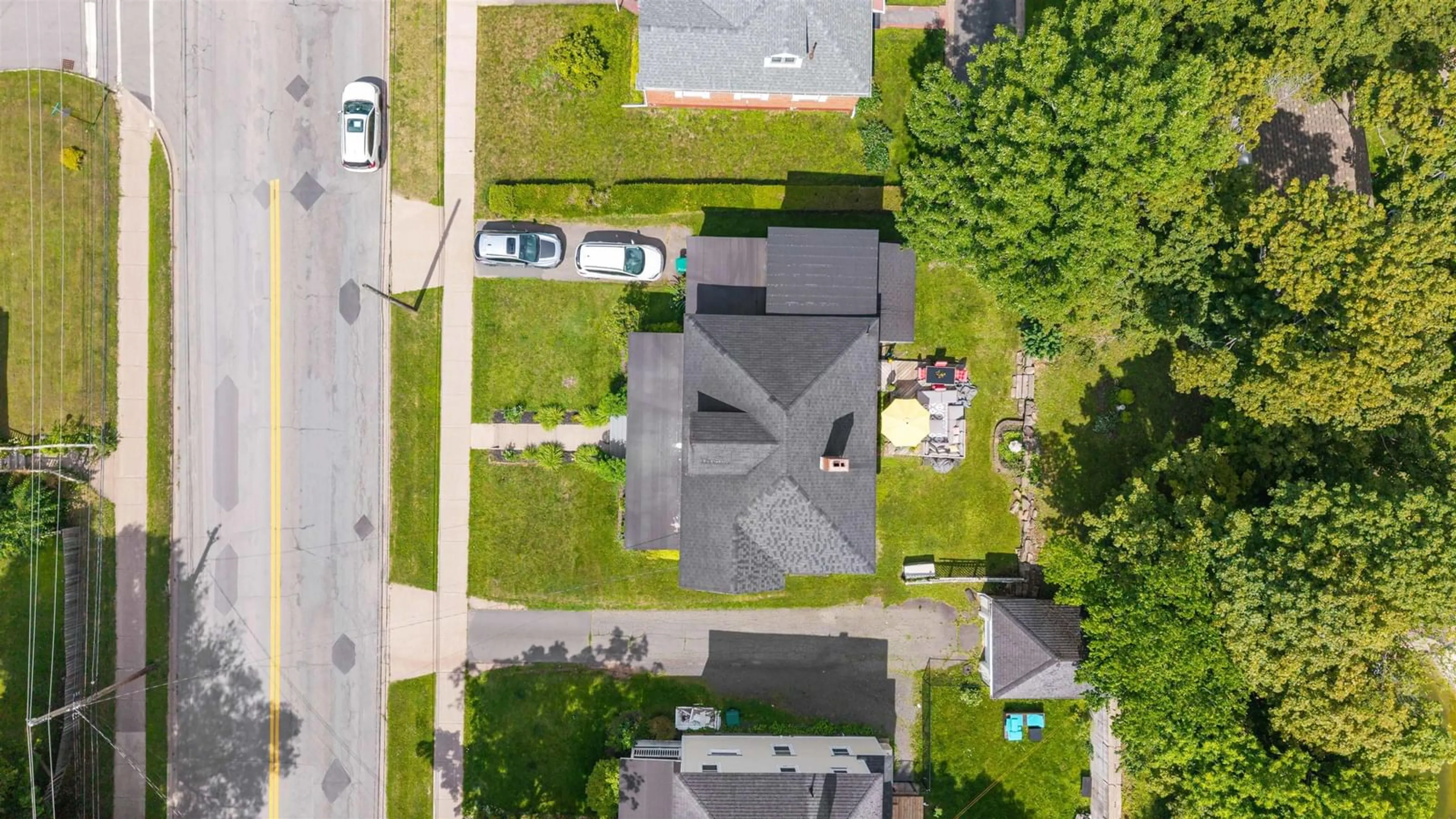 A pic from outside/outdoor area/front of a property/back of a property/a pic from drone, street for 159 Almont Ave, New Glasgow Nova Scotia B2H 3G8