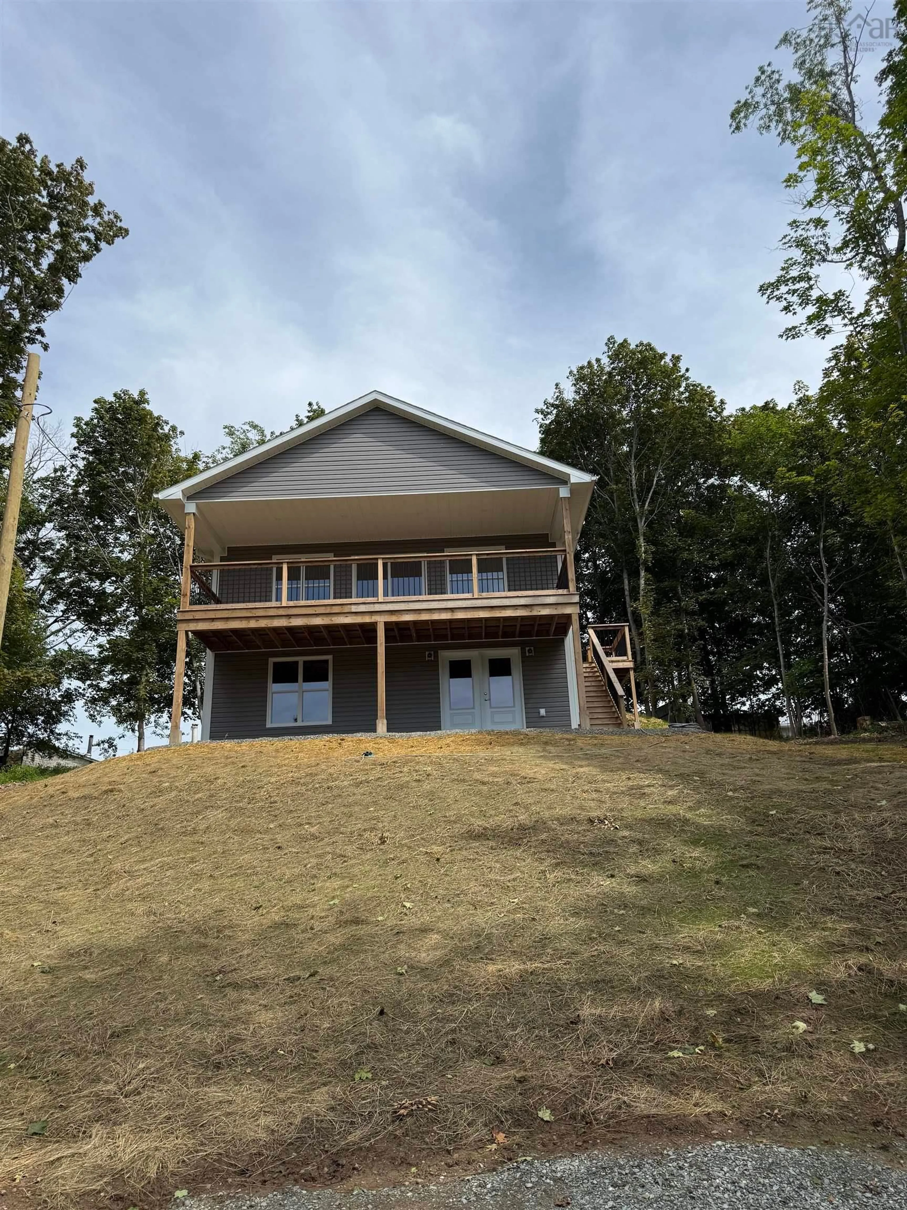 A pic from outside/outdoor area/front of a property/back of a property/a pic from drone, water/lake/river/ocean view for 45 Alexander St, Plymouth Nova Scotia B0K 1S0