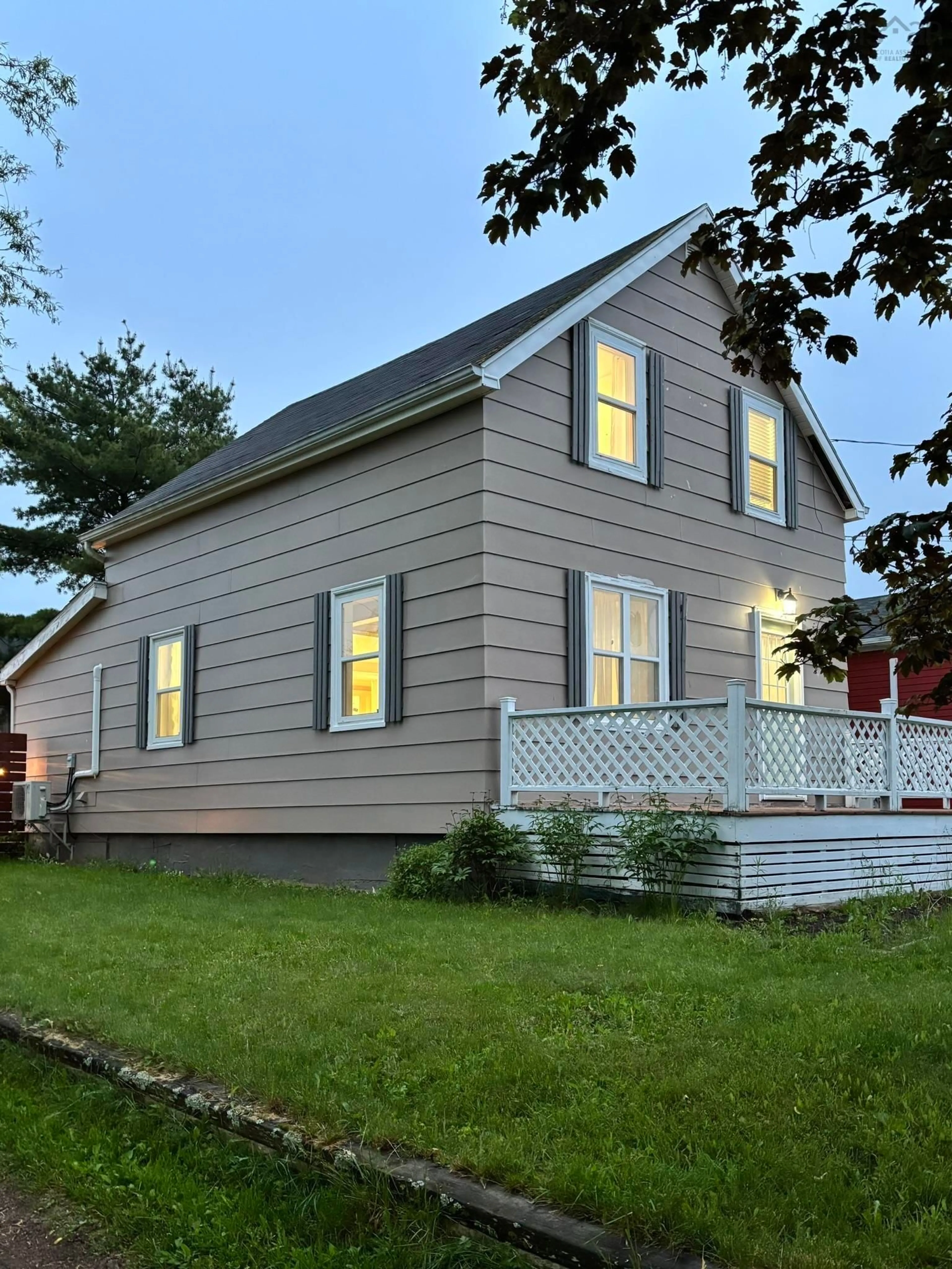 Home with vinyl exterior material, street for 90 Hillcrest Ave Ave, Bible Hill Nova Scotia B2N 4L3