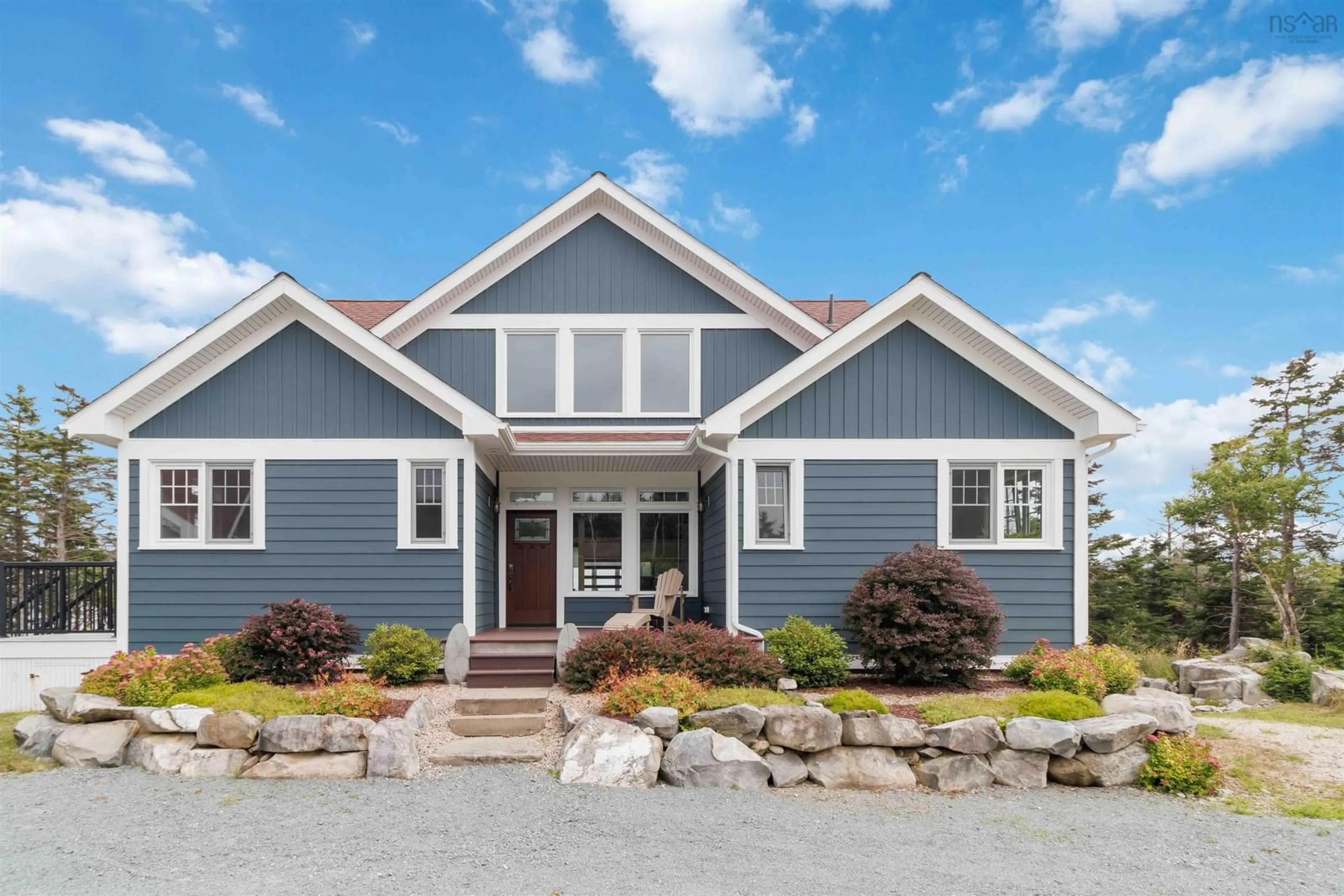 Home with vinyl exterior material, street for 170 Edgewater Dr, White Point Nova Scotia B0T 1G0