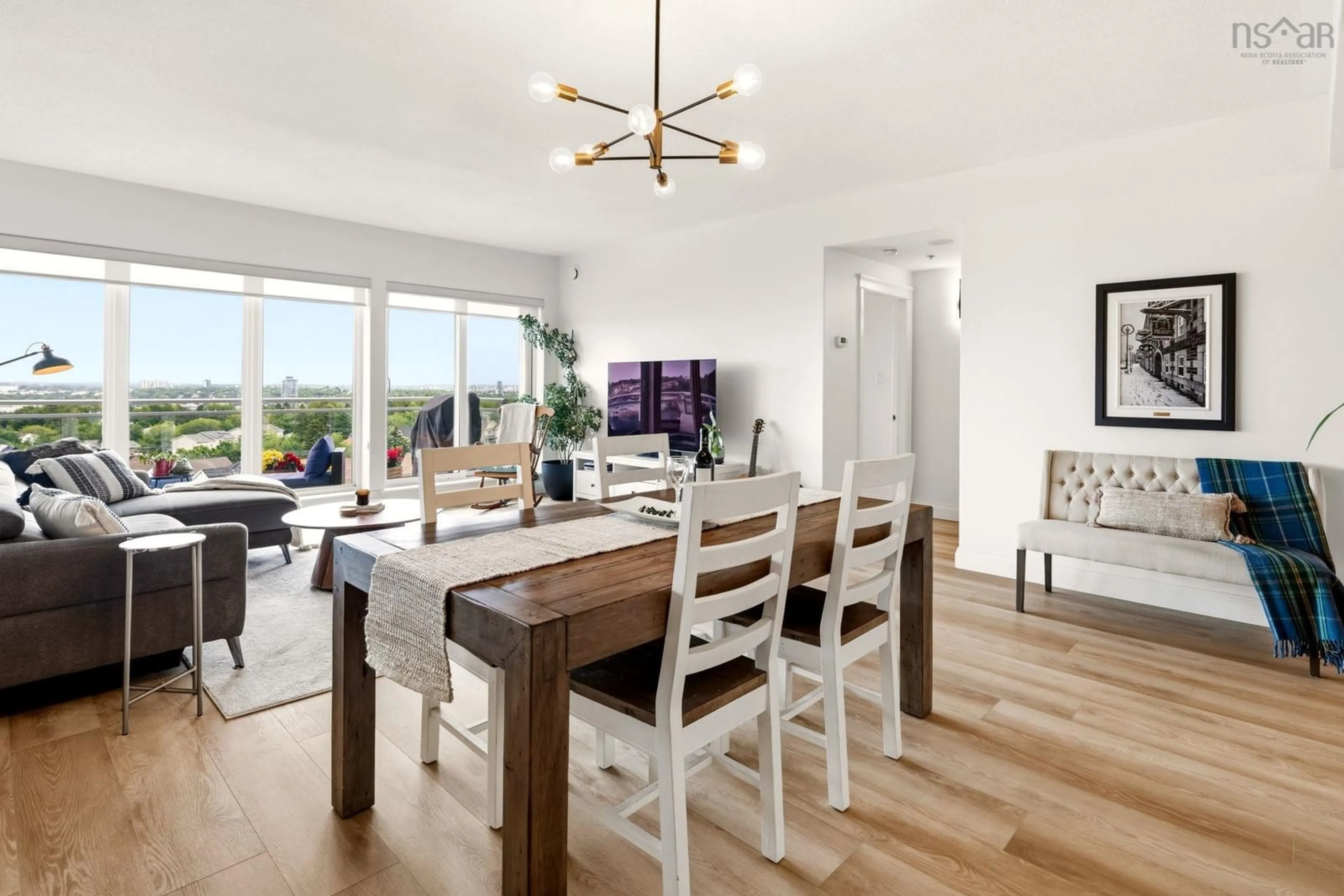 Dining room, wood/laminate floor for 60 Walter Havill Dr #701, Halifax Nova Scotia B3N 0A9