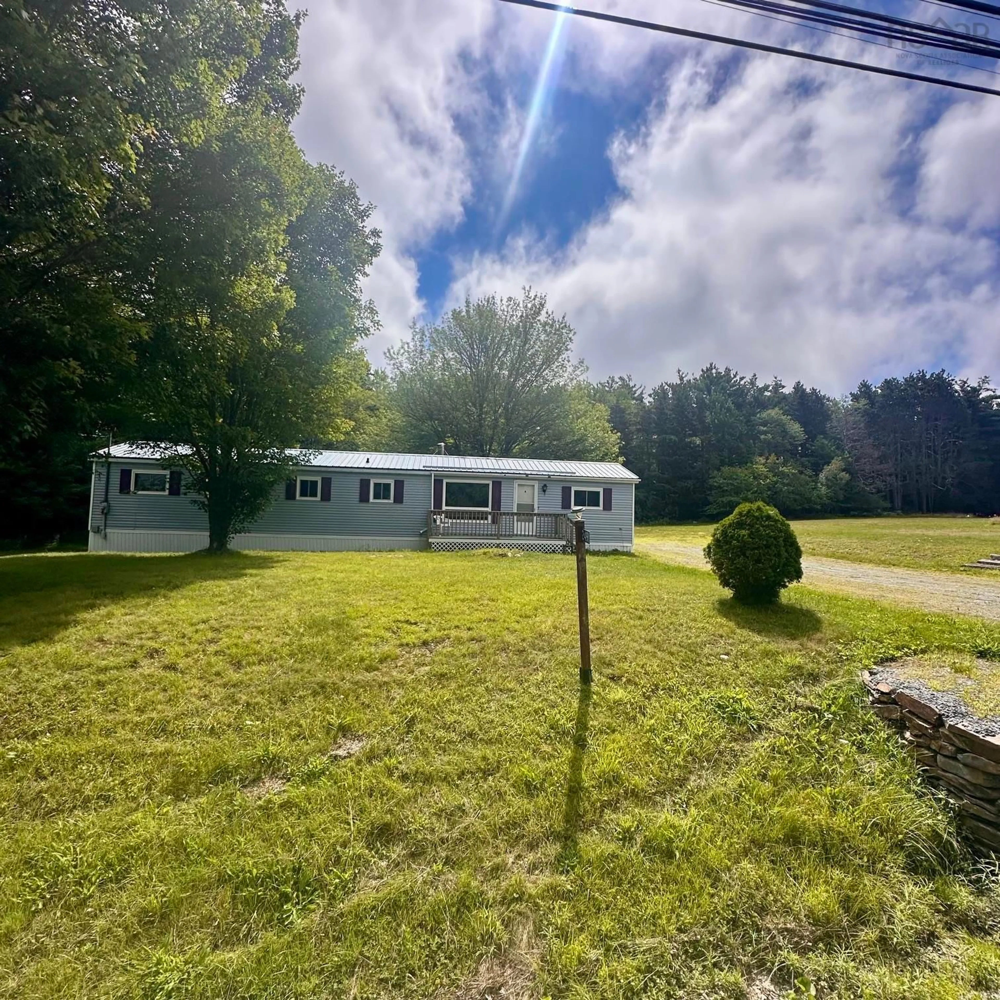 A pic from outside/outdoor area/front of a property/back of a property/a pic from drone, unknown for 2491 Highway 210, Chelsea Nova Scotia B4V 7M1
