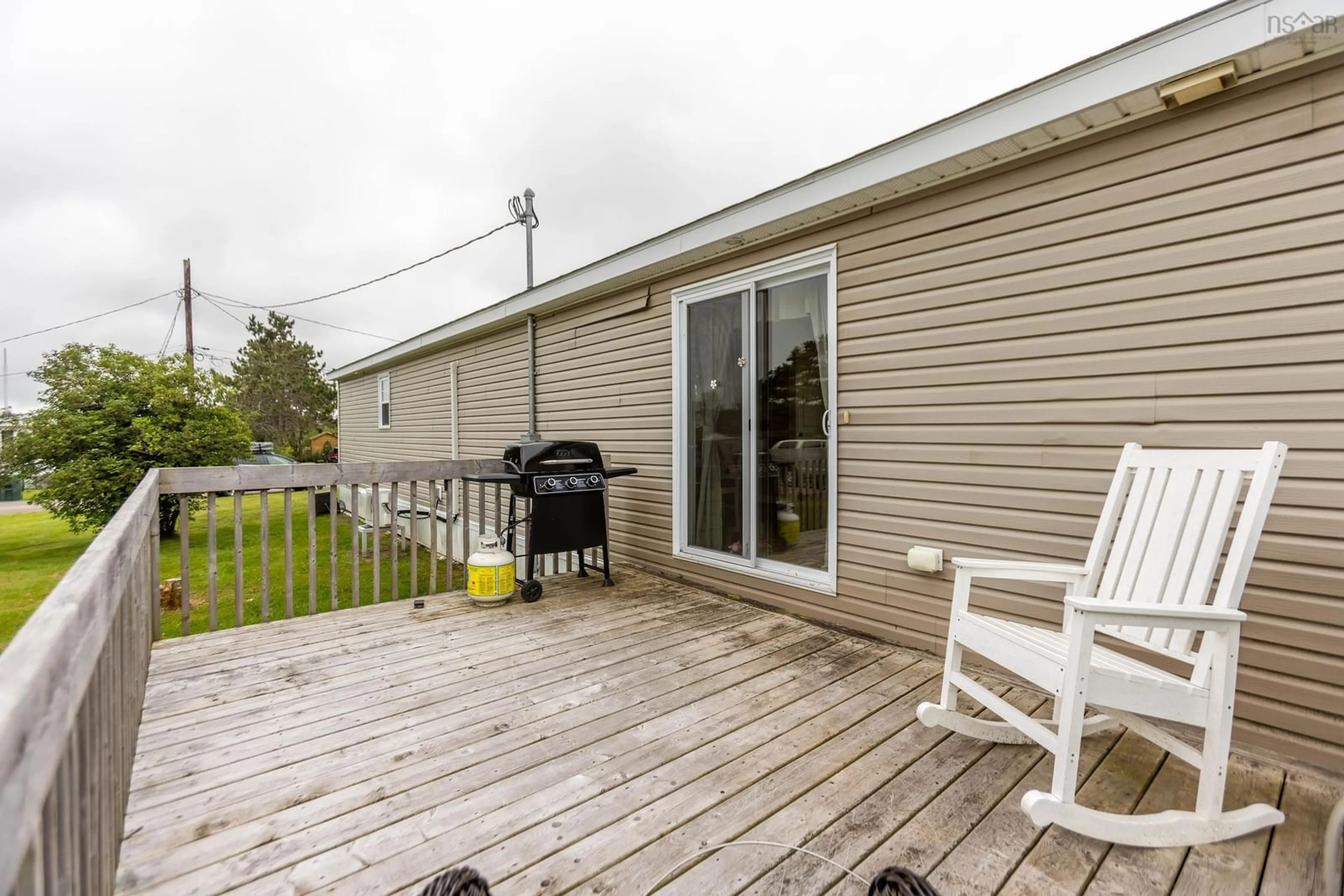 Patio, water/lake/river/ocean view for 8 Lorne Cres, Amherst Nova Scotia B4H 4B7