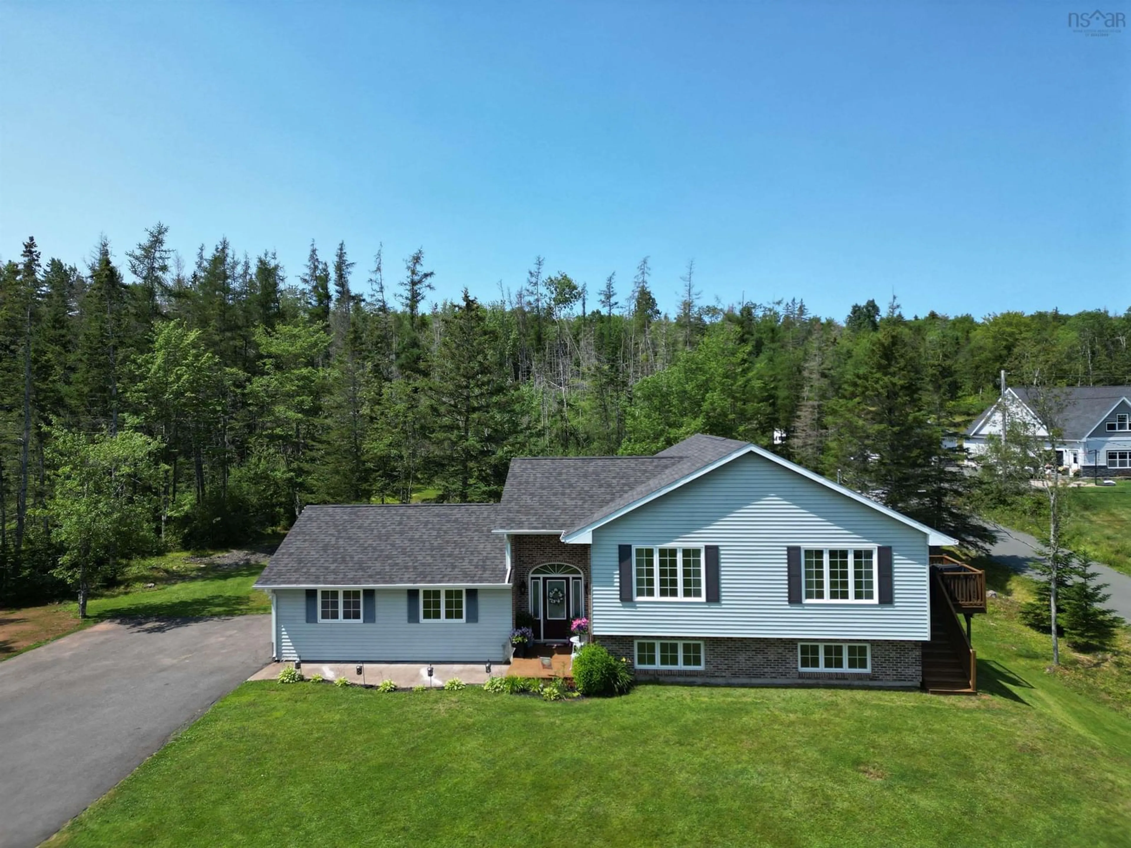 A pic from outside/outdoor area/front of a property/back of a property/a pic from drone, unknown for 14 Lower Harmony Rd, Harmony Nova Scotia B6L 3V6