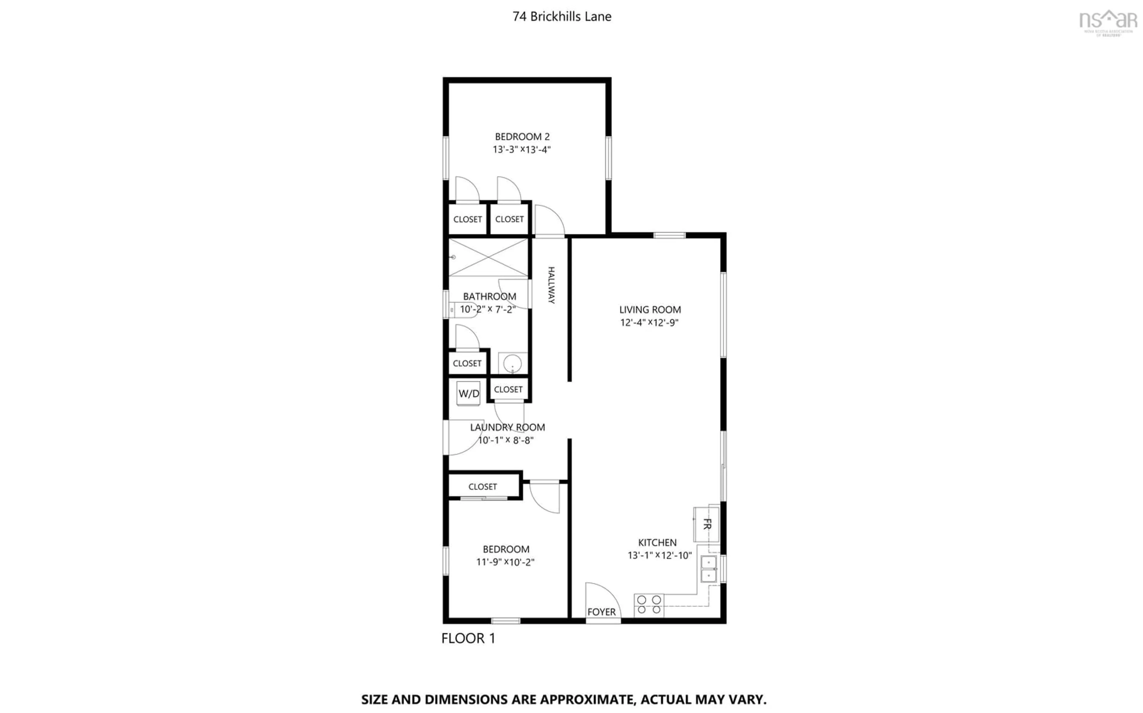 Floor plan for 74 Brickhills Lane, Economy Nova Scotia B0M 1B0