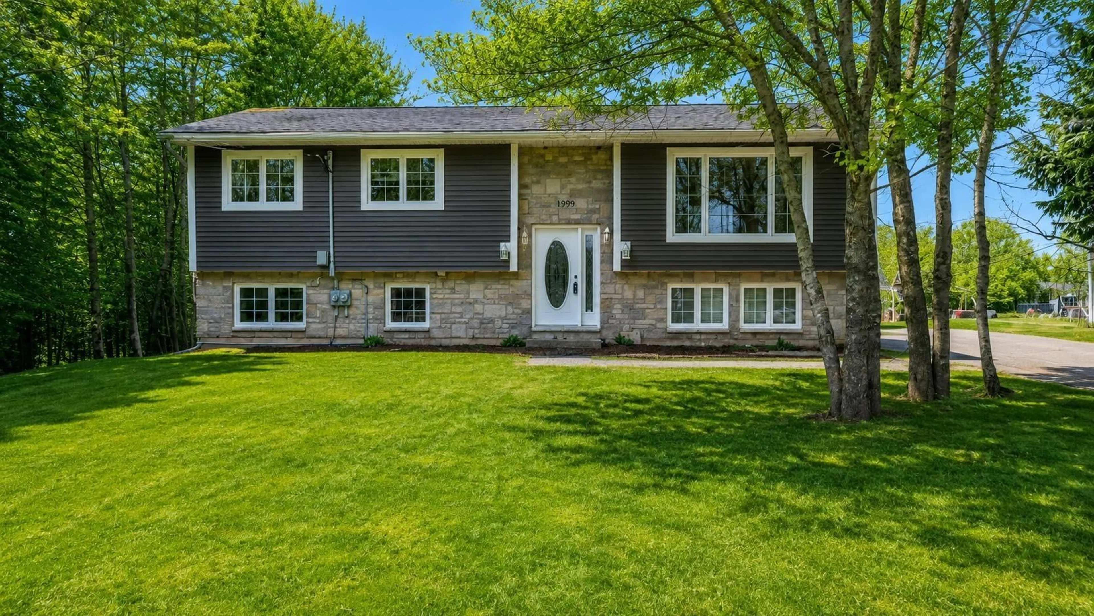 Home with vinyl exterior material, street for 1999 Old Sambro Rd, Williamswood Nova Scotia B3V 1B9