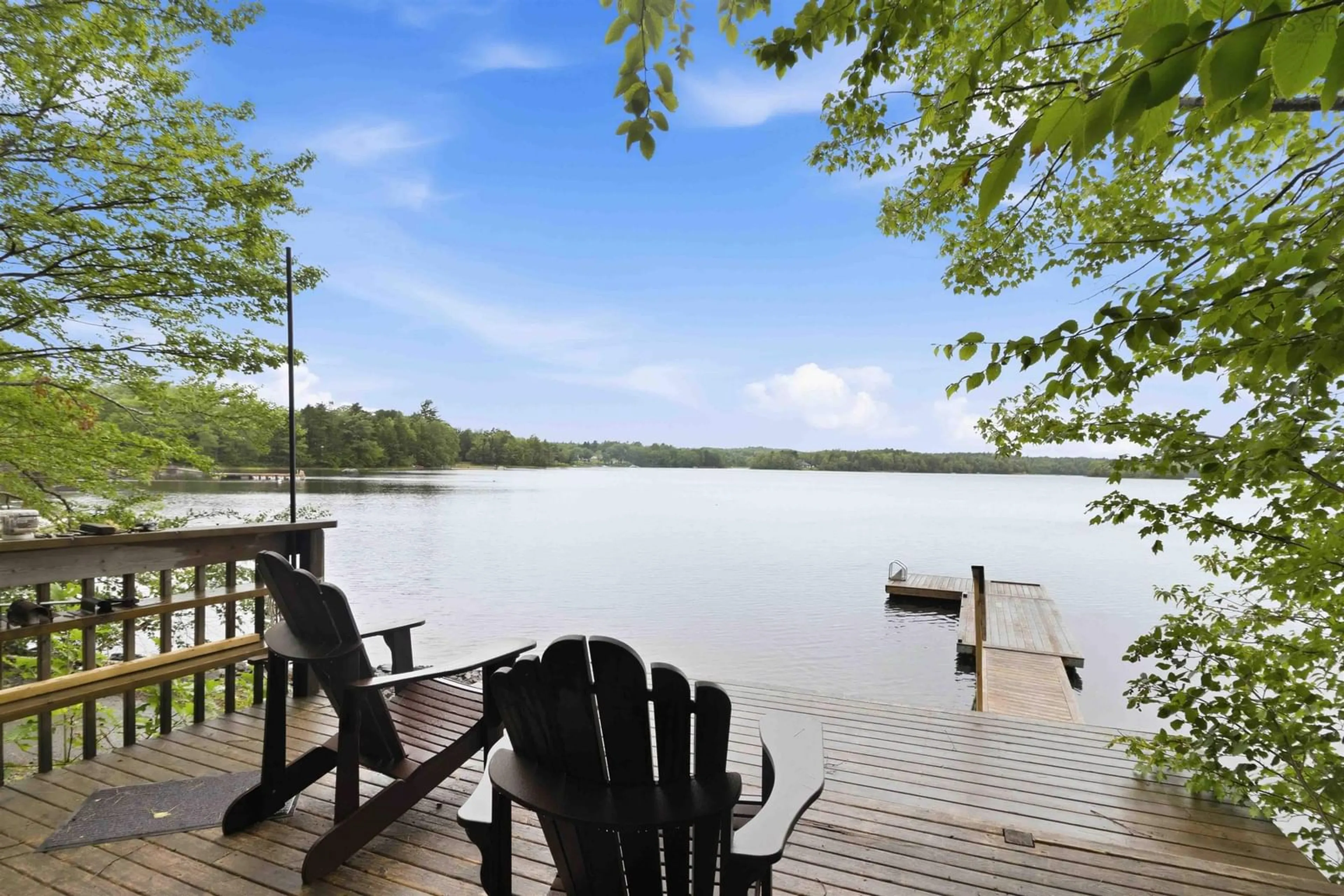 Patio, water/lake/river/ocean view for 36 Winley Dr, Windsor Junction Nova Scotia B2T 1A4