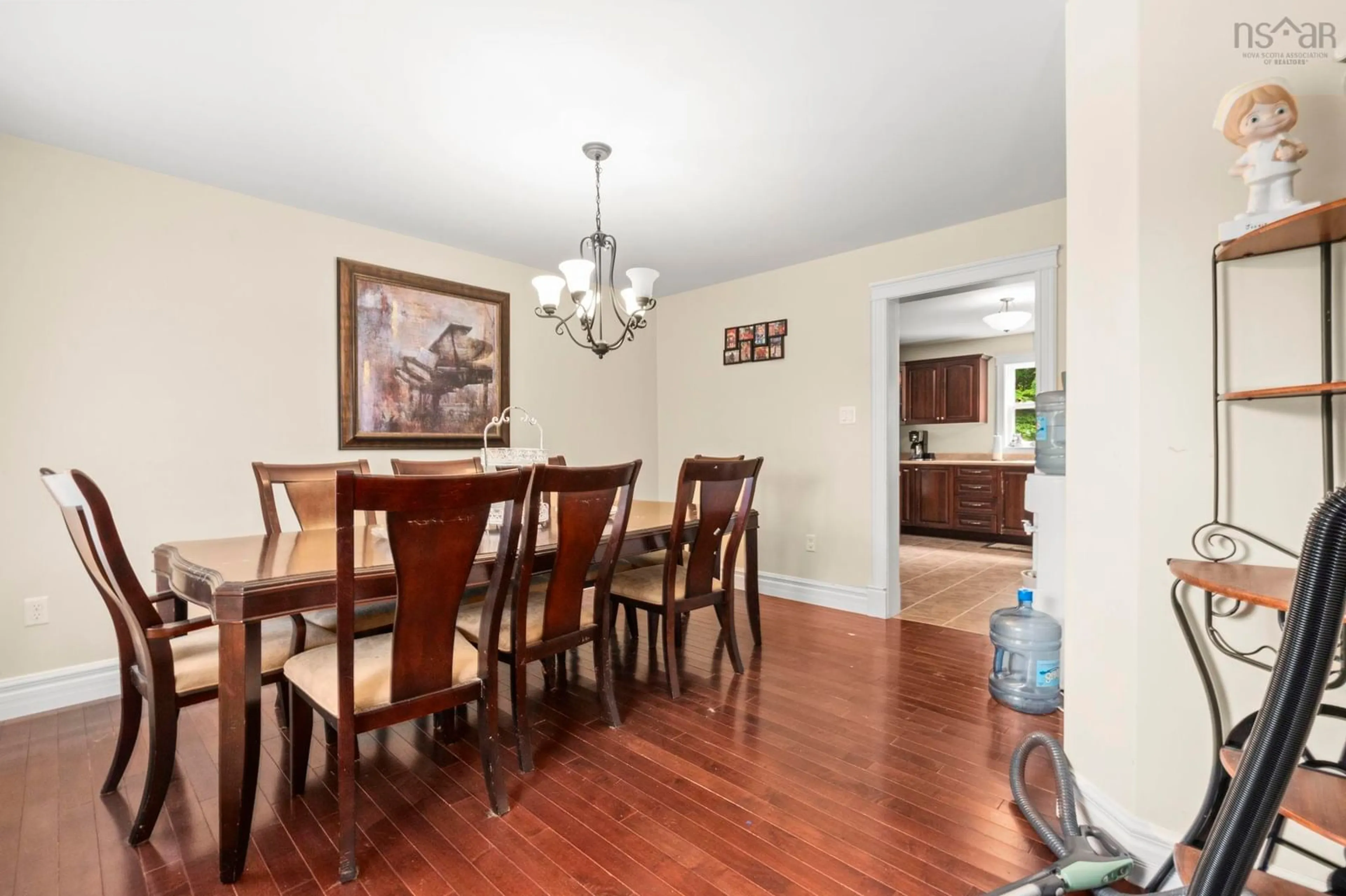 Dining room, wood/laminate floor for 280 Daisywood, Hammonds Plains Nova Scotia B4B 0E1