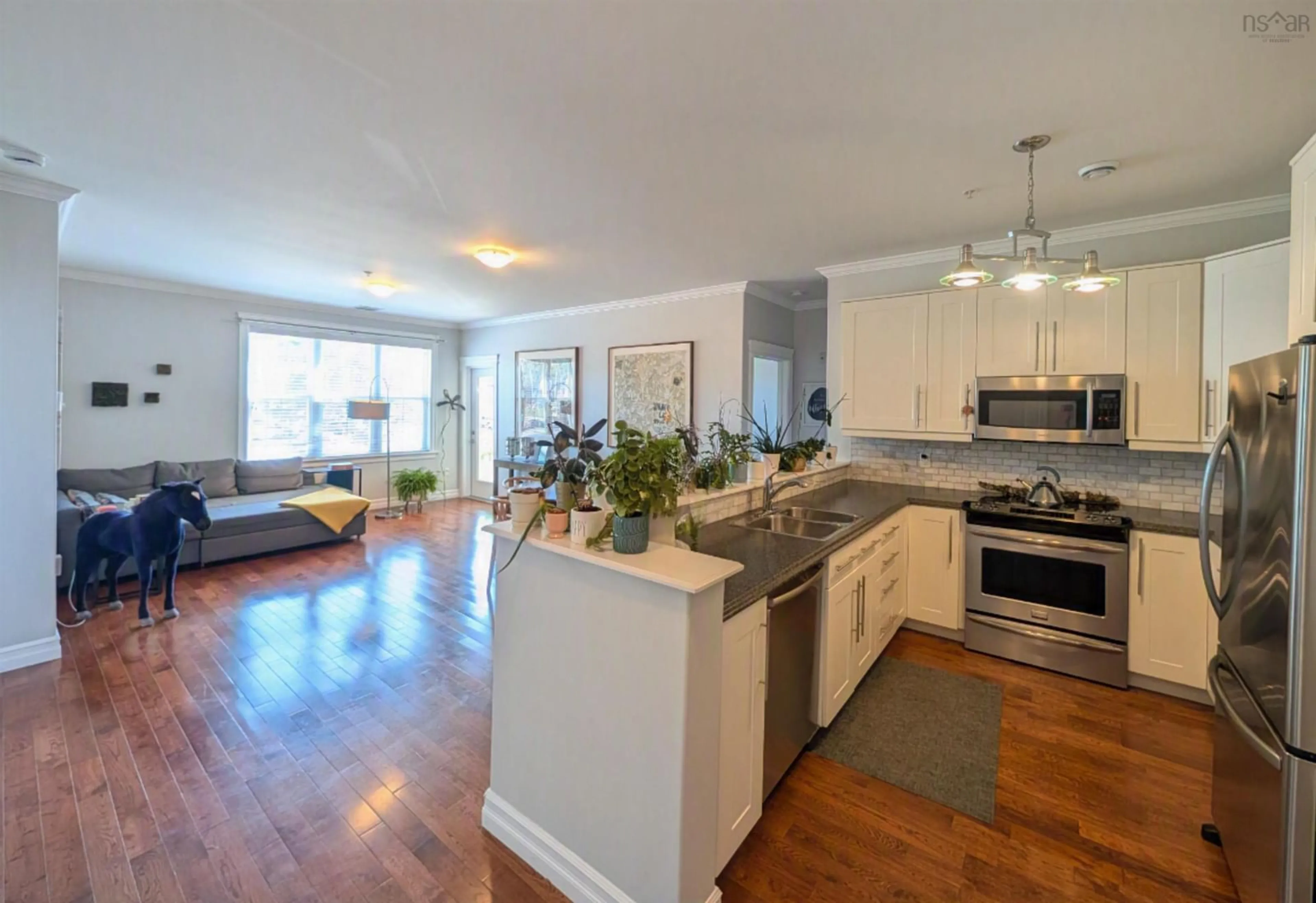 Open concept kitchen, unknown for 24 Harbourside Dr #204, Wolfville Nova Scotia B4P 2C1