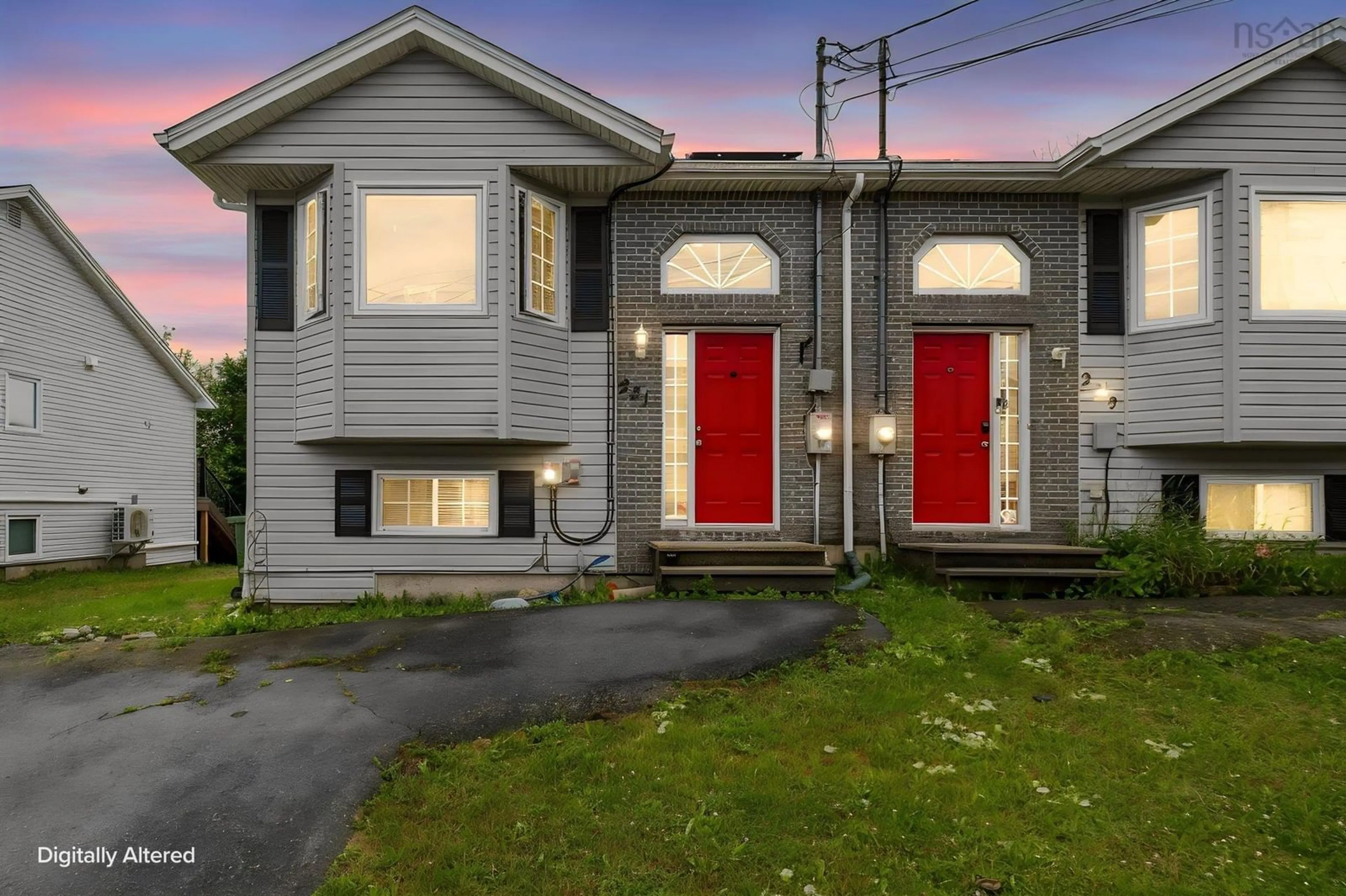 Home with vinyl exterior material, street for 231 Jeep Cres. Cres, Eastern Passage Nova Scotia B3G 1P5