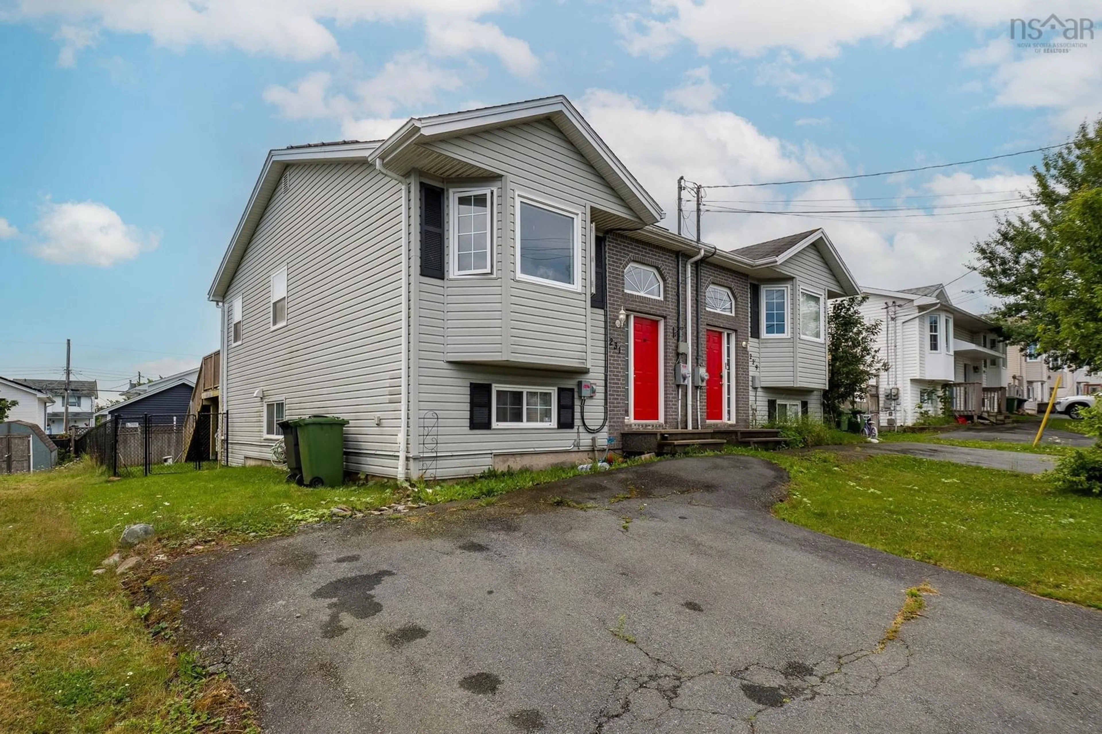 Home with vinyl exterior material, street for 231 Jeep Cres. Cres, Eastern Passage Nova Scotia B3G 1P5