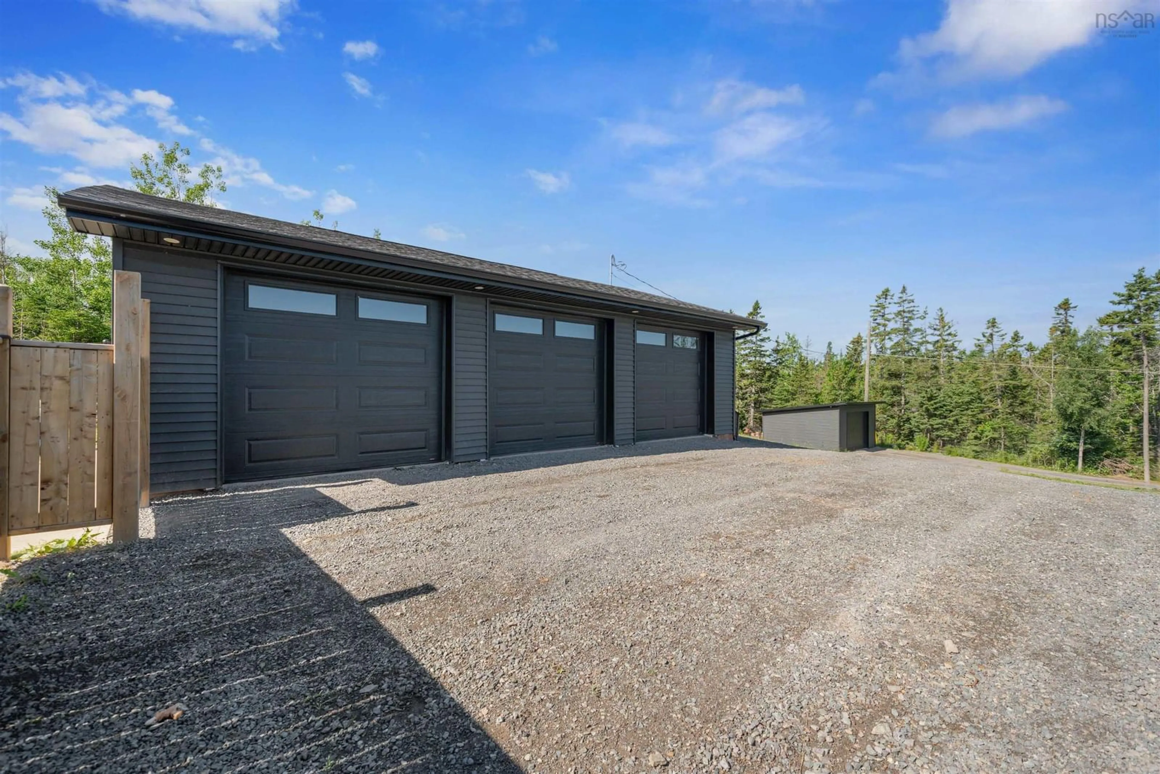 Indoor garage for 254 Shore Rd, Caribou River Nova Scotia B0K 1H0
