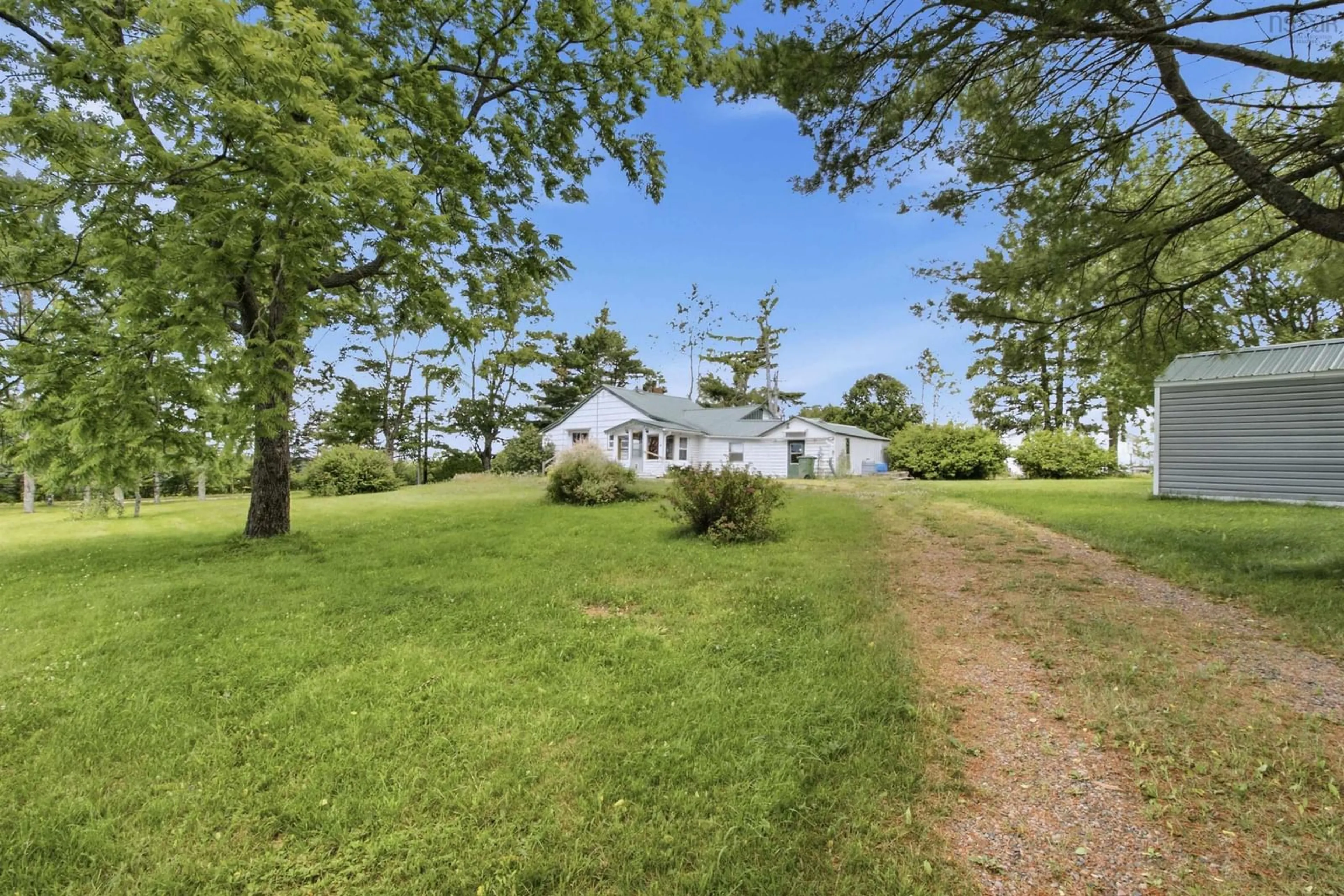 A pic from outside/outdoor area/front of a property/back of a property/a pic from drone, unknown for 556 Great Village Lornevale Rd, Great Village Nova Scotia B0M 1L0