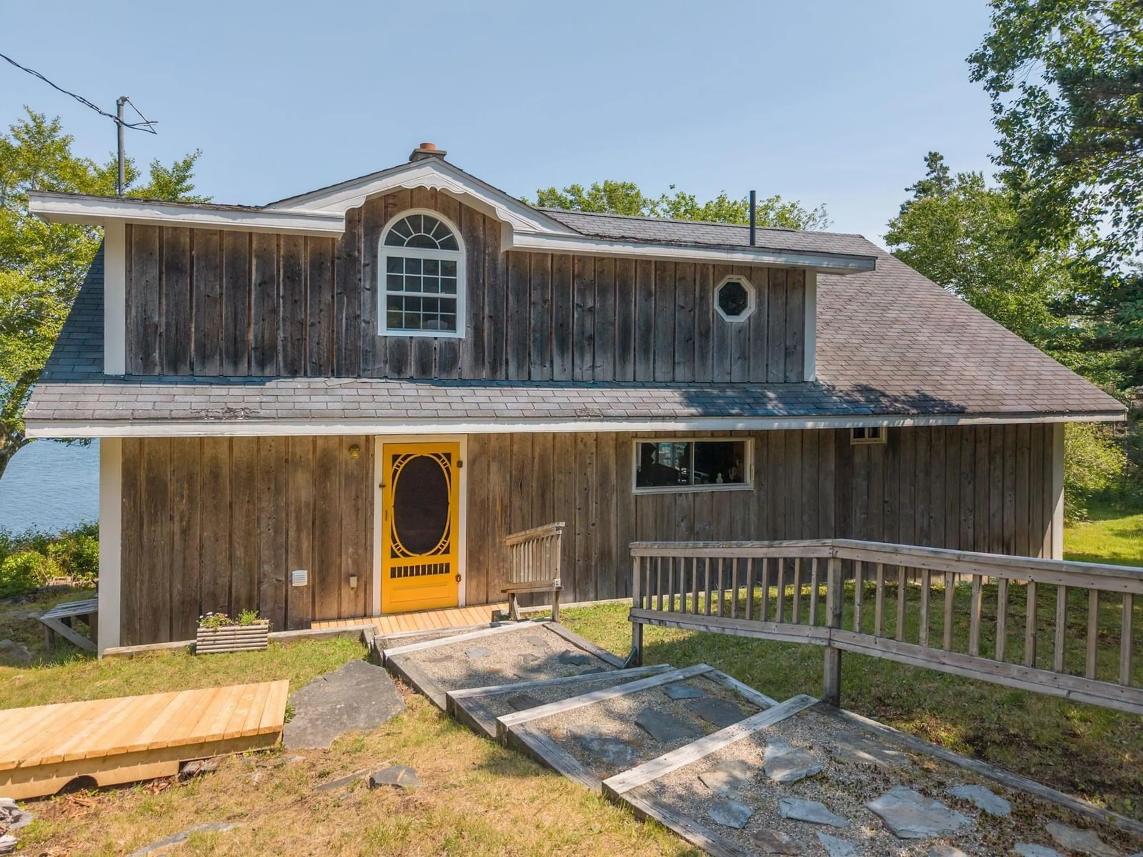 A pic from outside/outdoor area/front of a property/back of a property/a pic from drone, building for 390-406 Highway 308, Morris Island Nova Scotia B0W 3M0