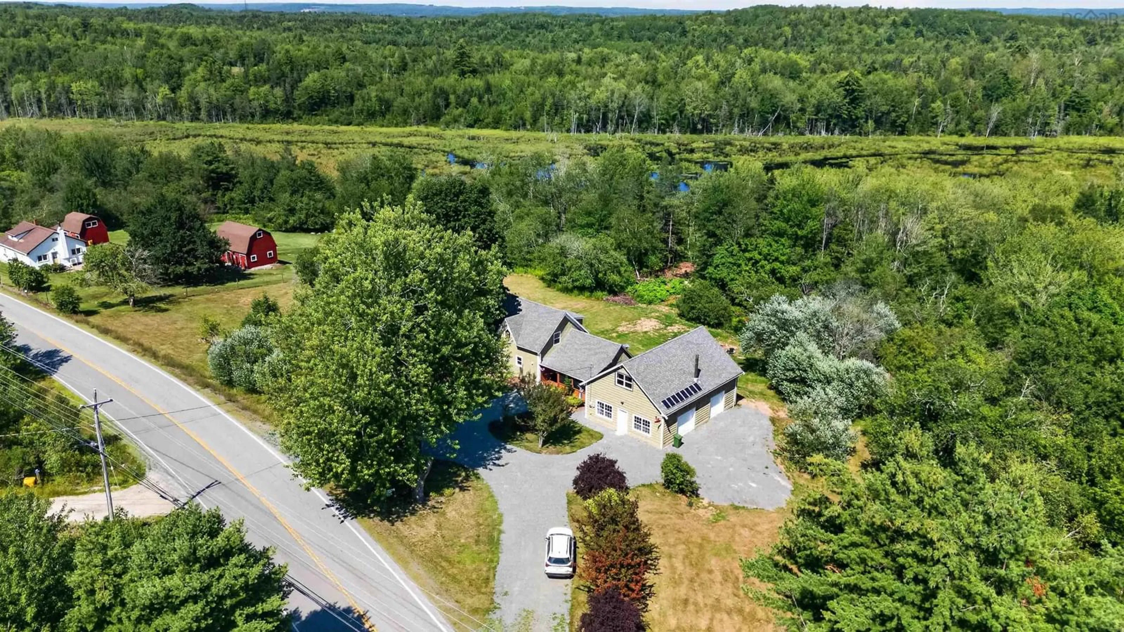 A pic from outside/outdoor area/front of a property/back of a property/a pic from drone, unknown for 1959 Highway 208, Hemford Nova Scotia B0R 1E0