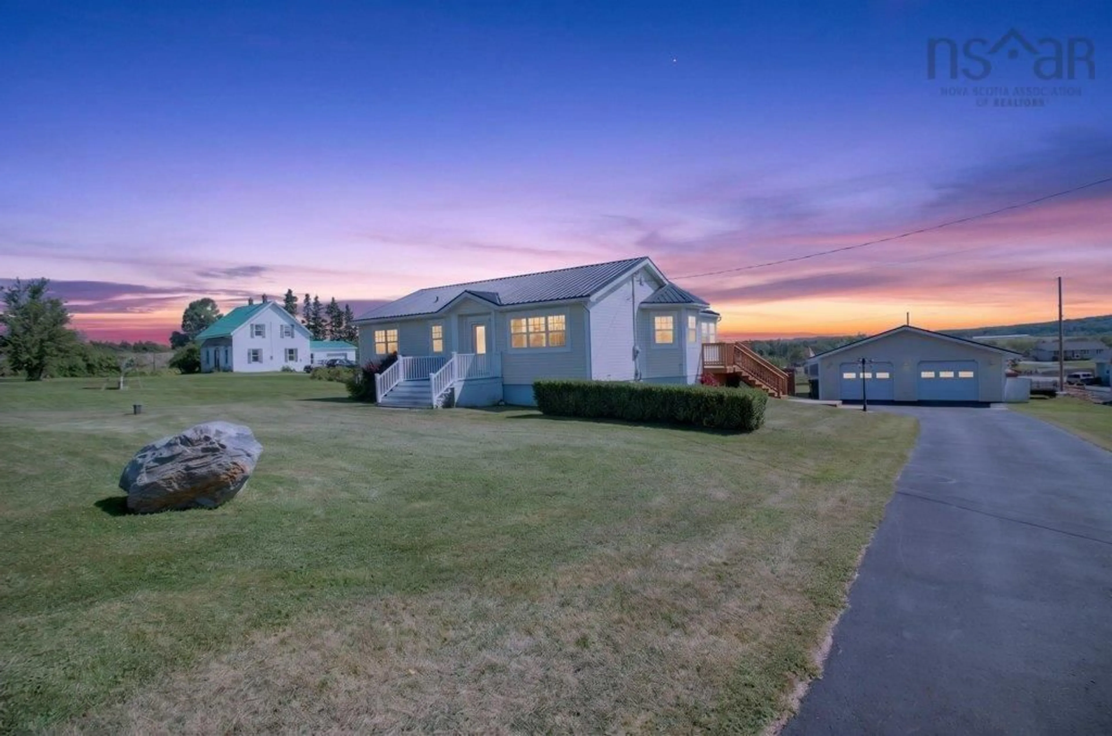 A pic from outside/outdoor area/front of a property/back of a property/a pic from drone, unknown for 80 Abercrombie Loop, Abercrombie Nova Scotia B2H 5C6