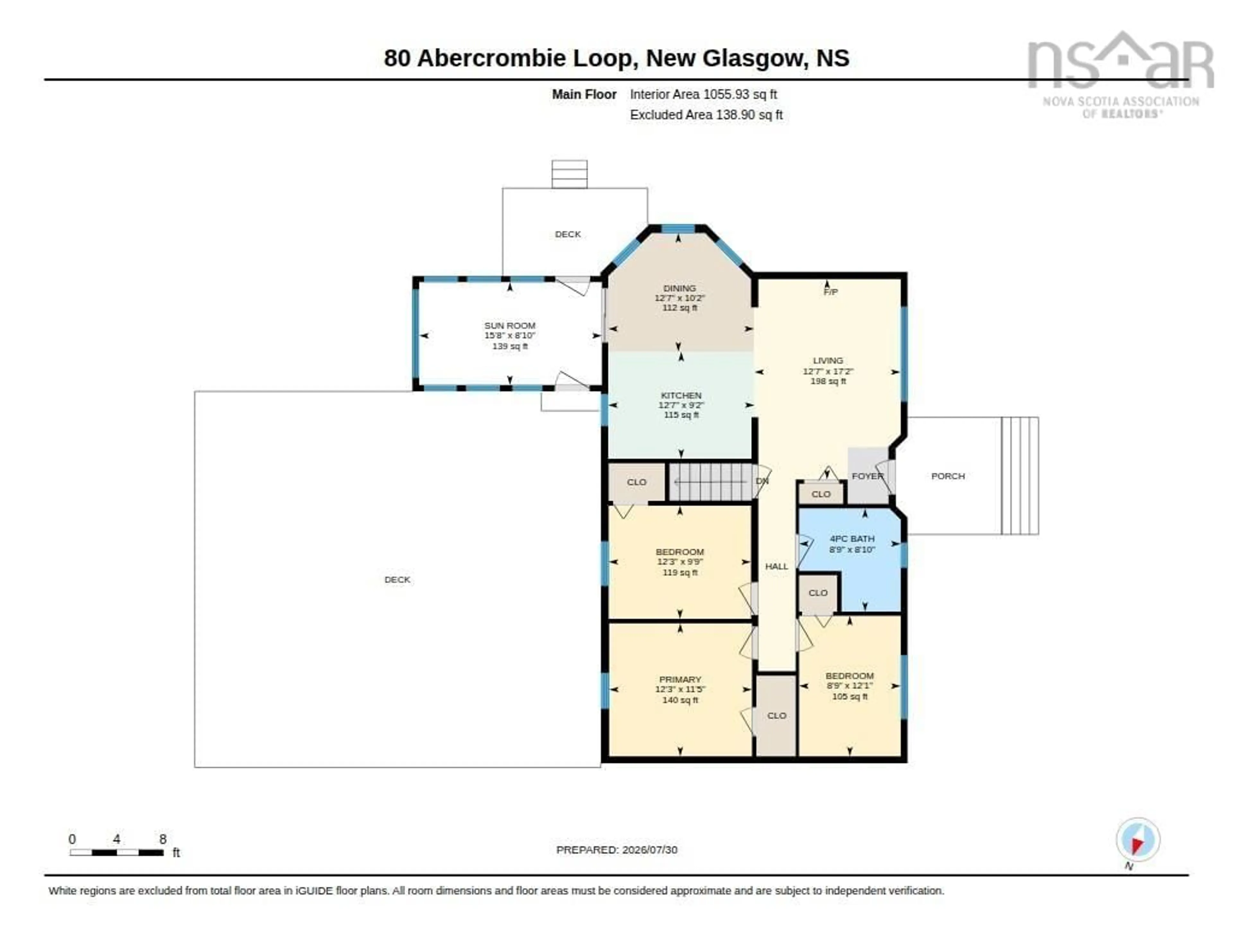 Floor plan for 80 Abercrombie Loop, Abercrombie Nova Scotia B2H 5C6