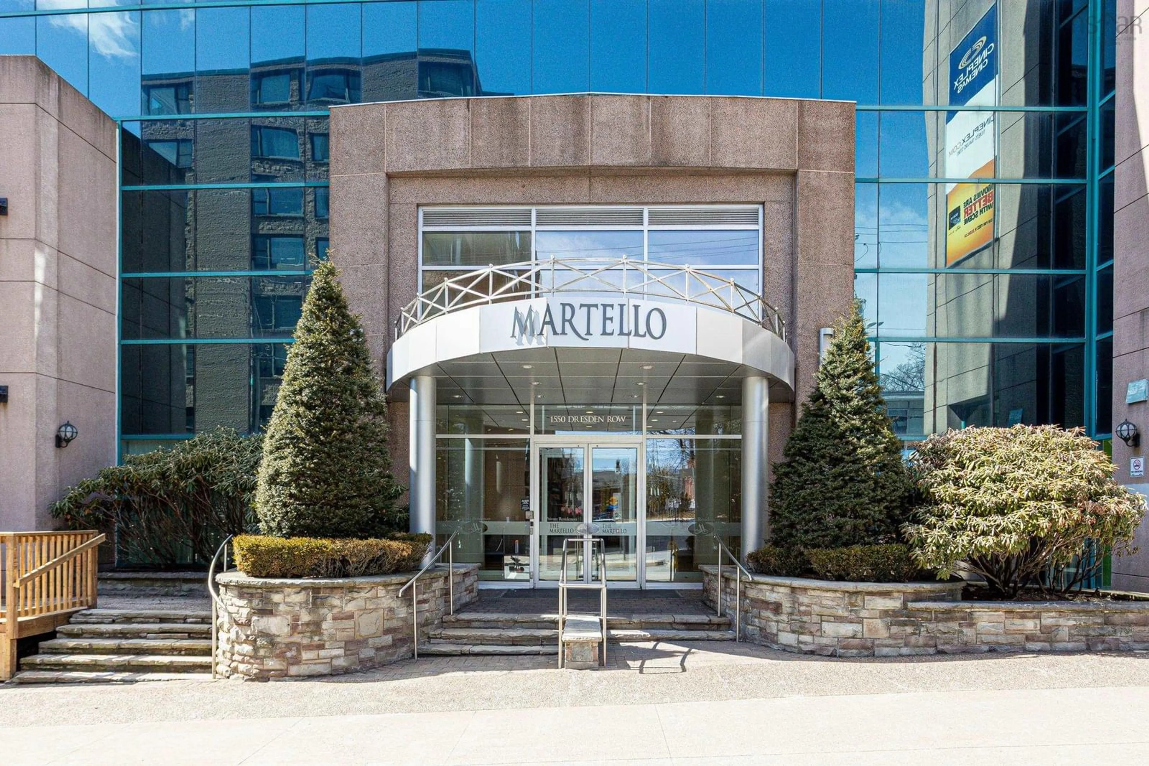 Patio, building for 1550 Dresden Row #701, Halifax Nova Scotia B3J 4A2