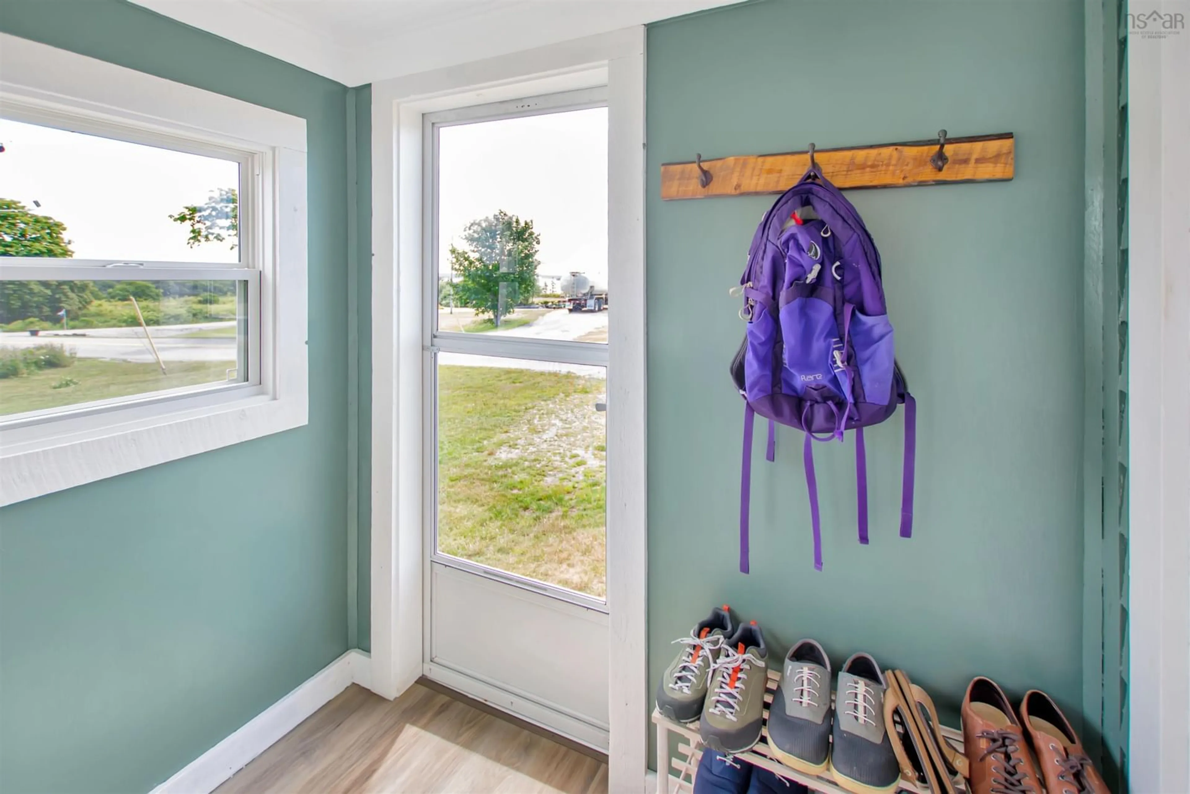 Indoor entryway for 21 Sams Rd, West Pubnico Nova Scotia B0W 3S0