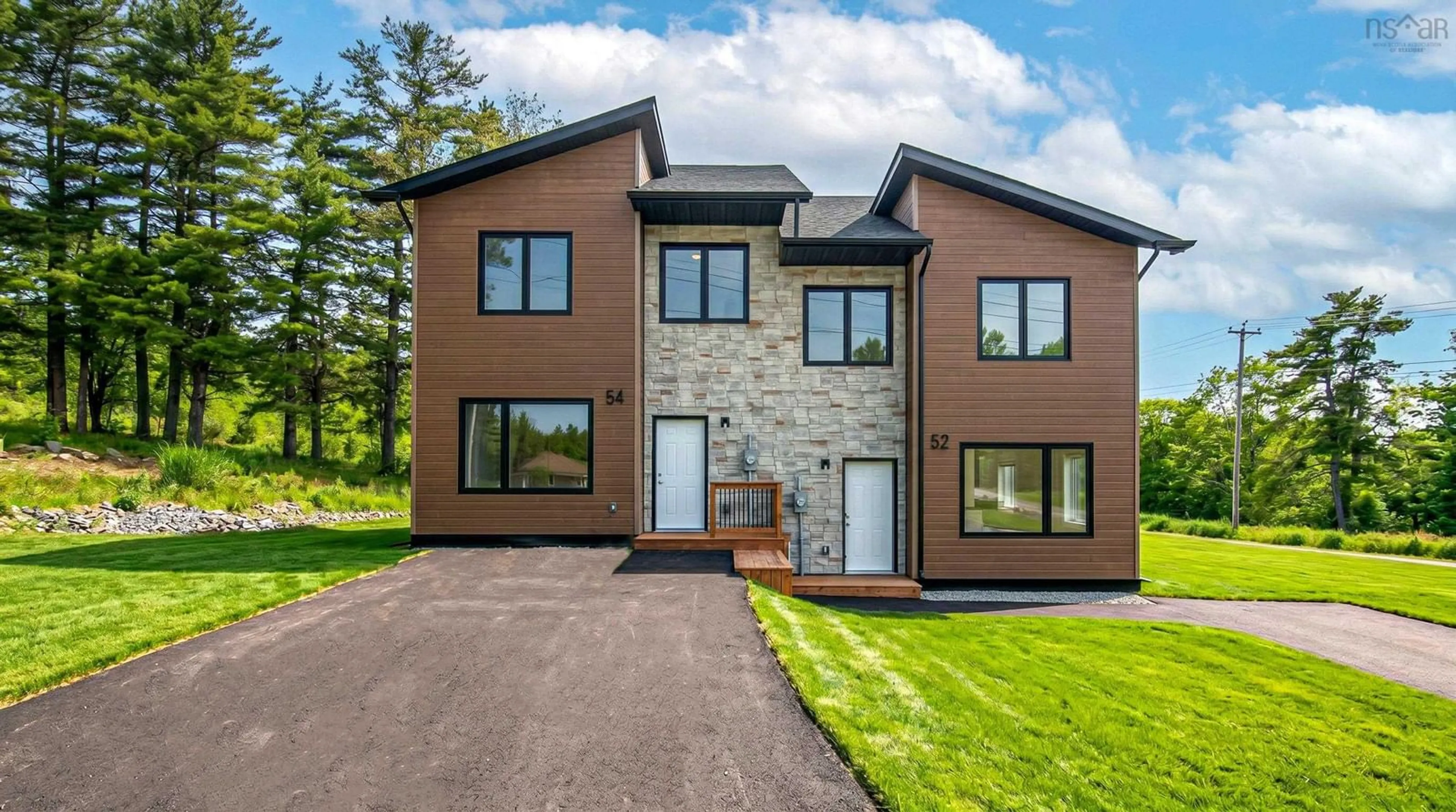 Home with brick exterior material, building for 54 Heckman Ave, Bridgewater Nova Scotia B4V 2H2