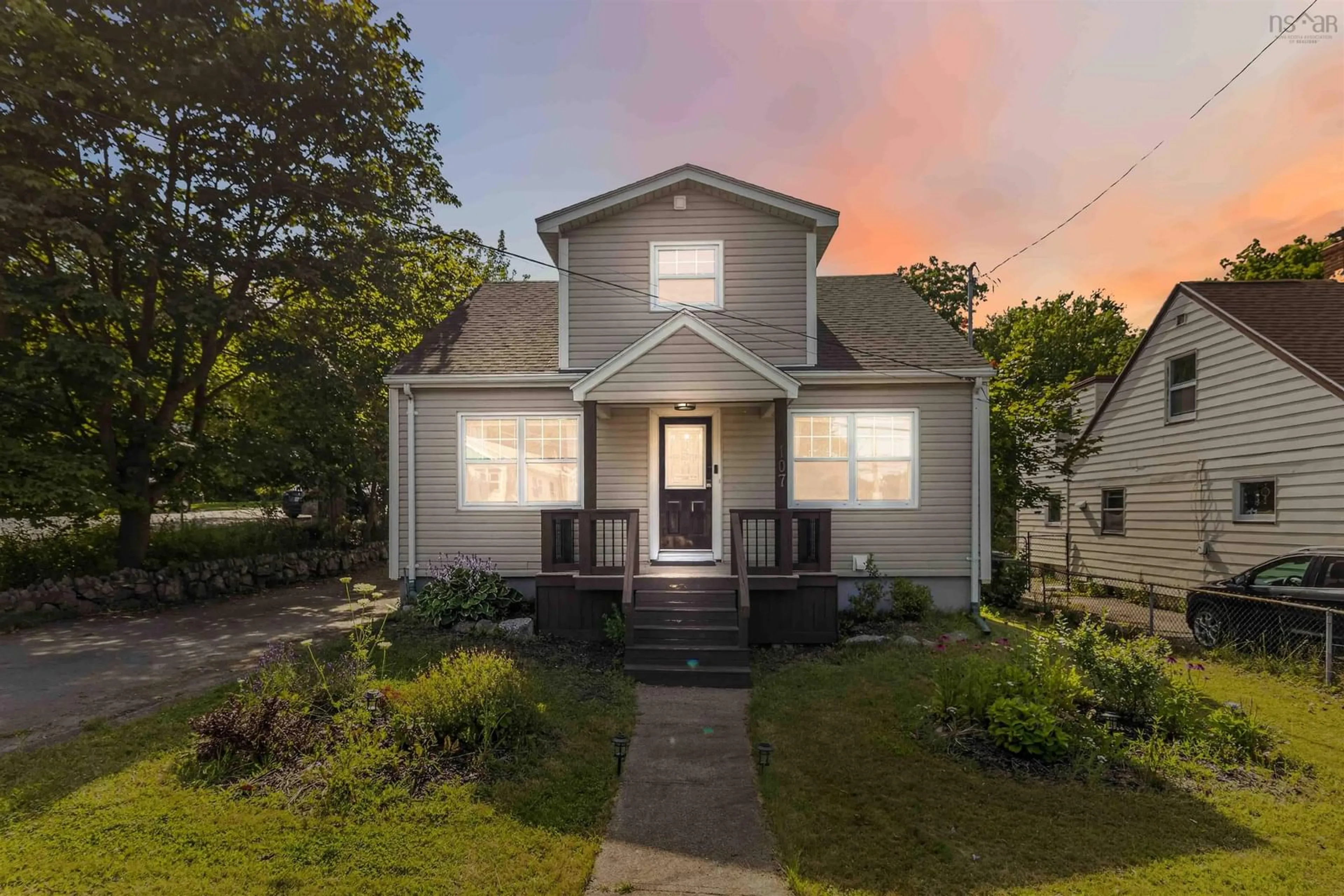 Home with vinyl exterior material, street for 107 Herring Cove Rd, Halifax Nova Scotia B3P 1K5