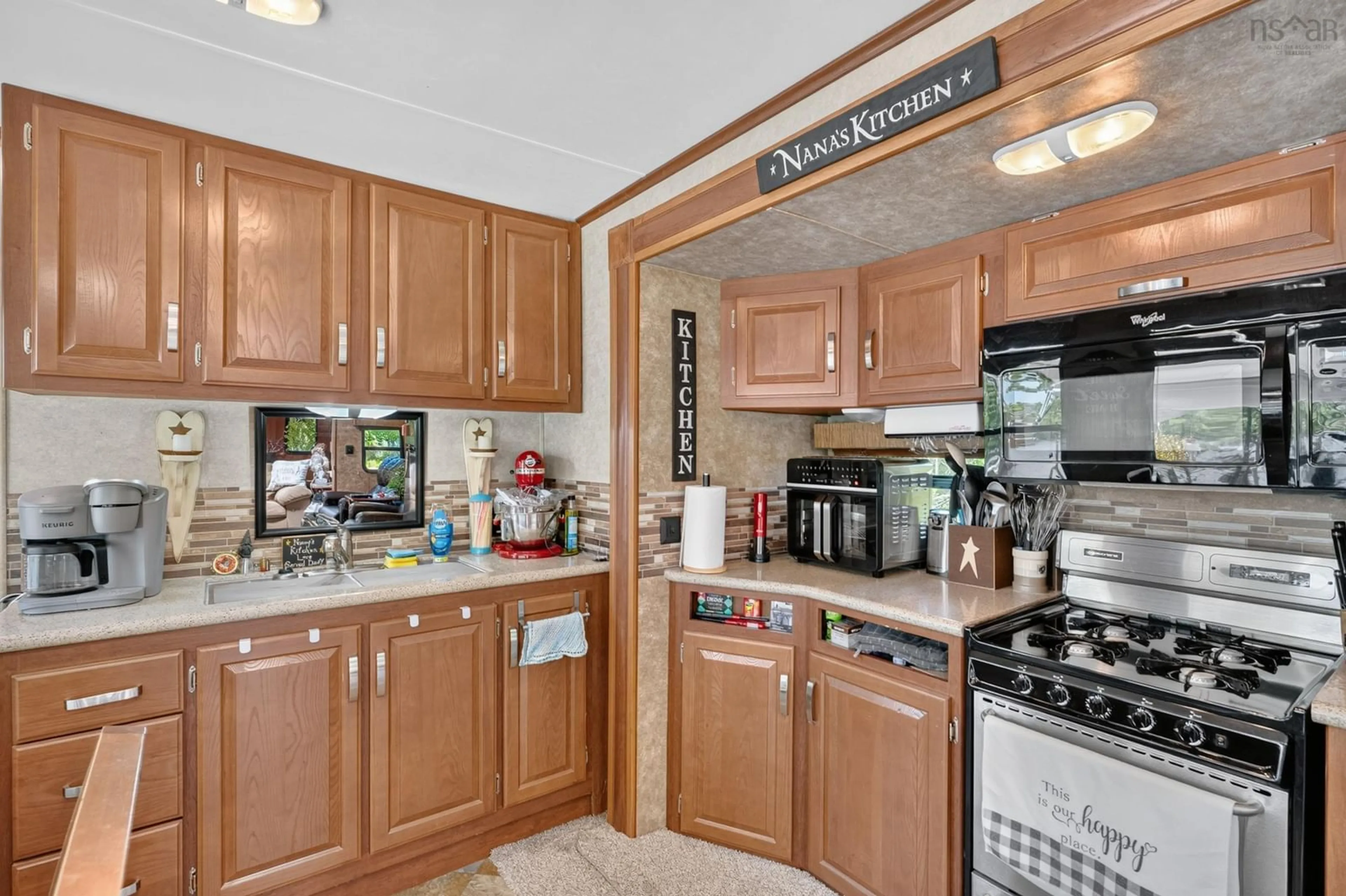 Standard kitchen, ceramic/tile floor for 33 Acorn Lane, Lake La Rose Nova Scotia B0S 1A0
