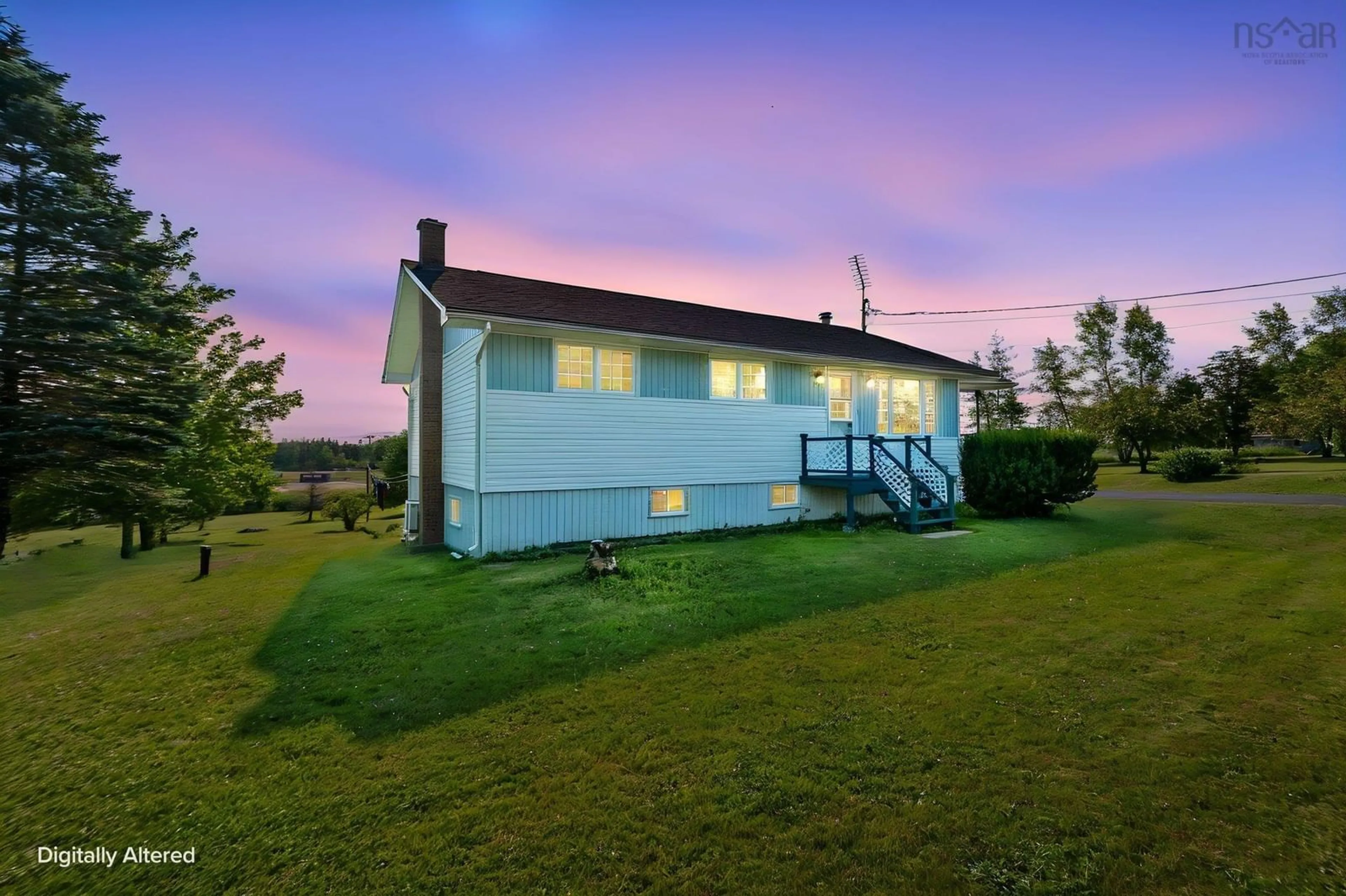 A pic from outside/outdoor area/front of a property/back of a property/a pic from drone, unknown for 7544 Highway 354, North Noel Road Nova Scotia B0N 1T0