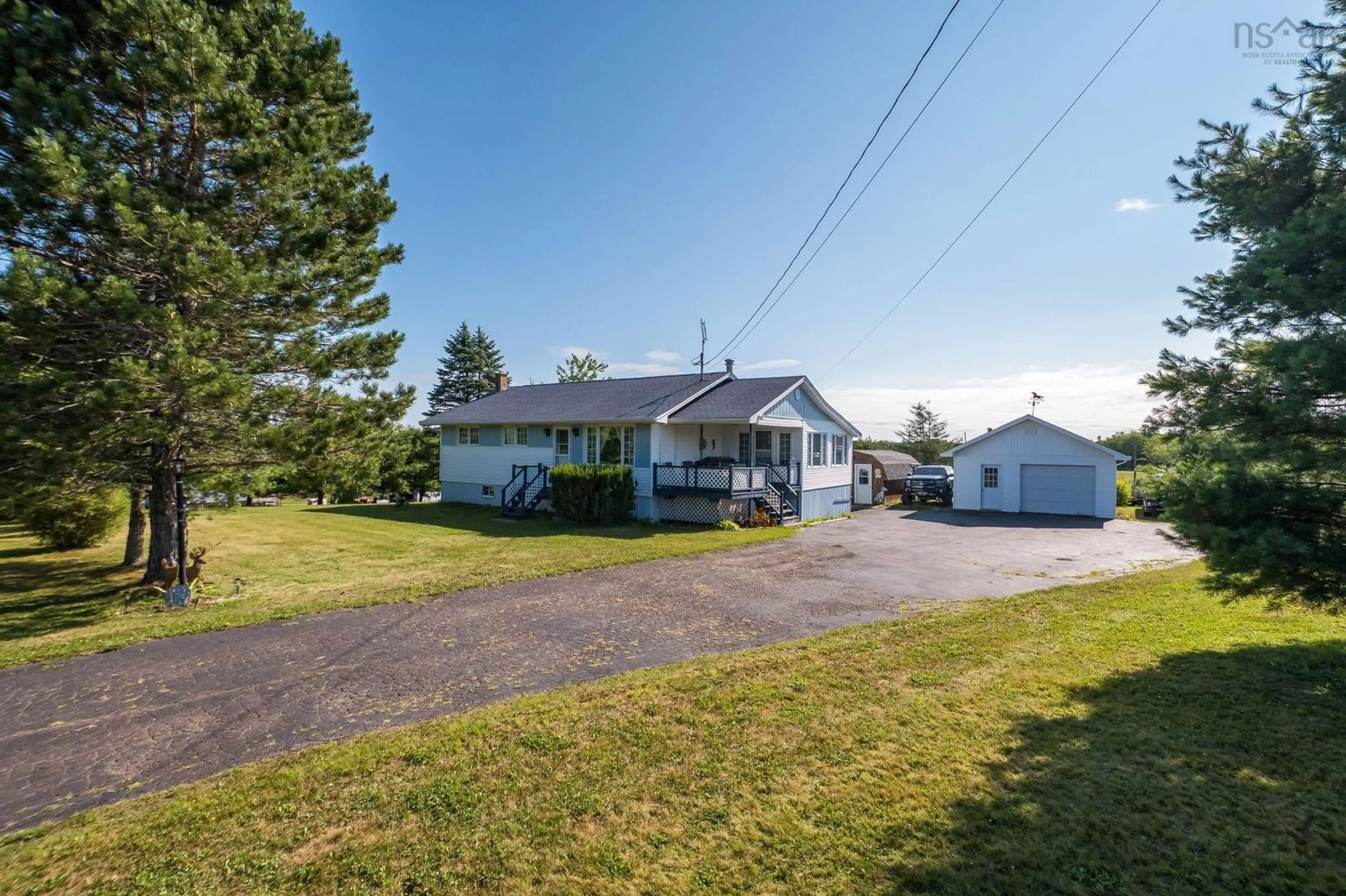 A pic from outside/outdoor area/front of a property/back of a property/a pic from drone, unknown for 7544 Highway 354, North Noel Road Nova Scotia B0N 1T0
