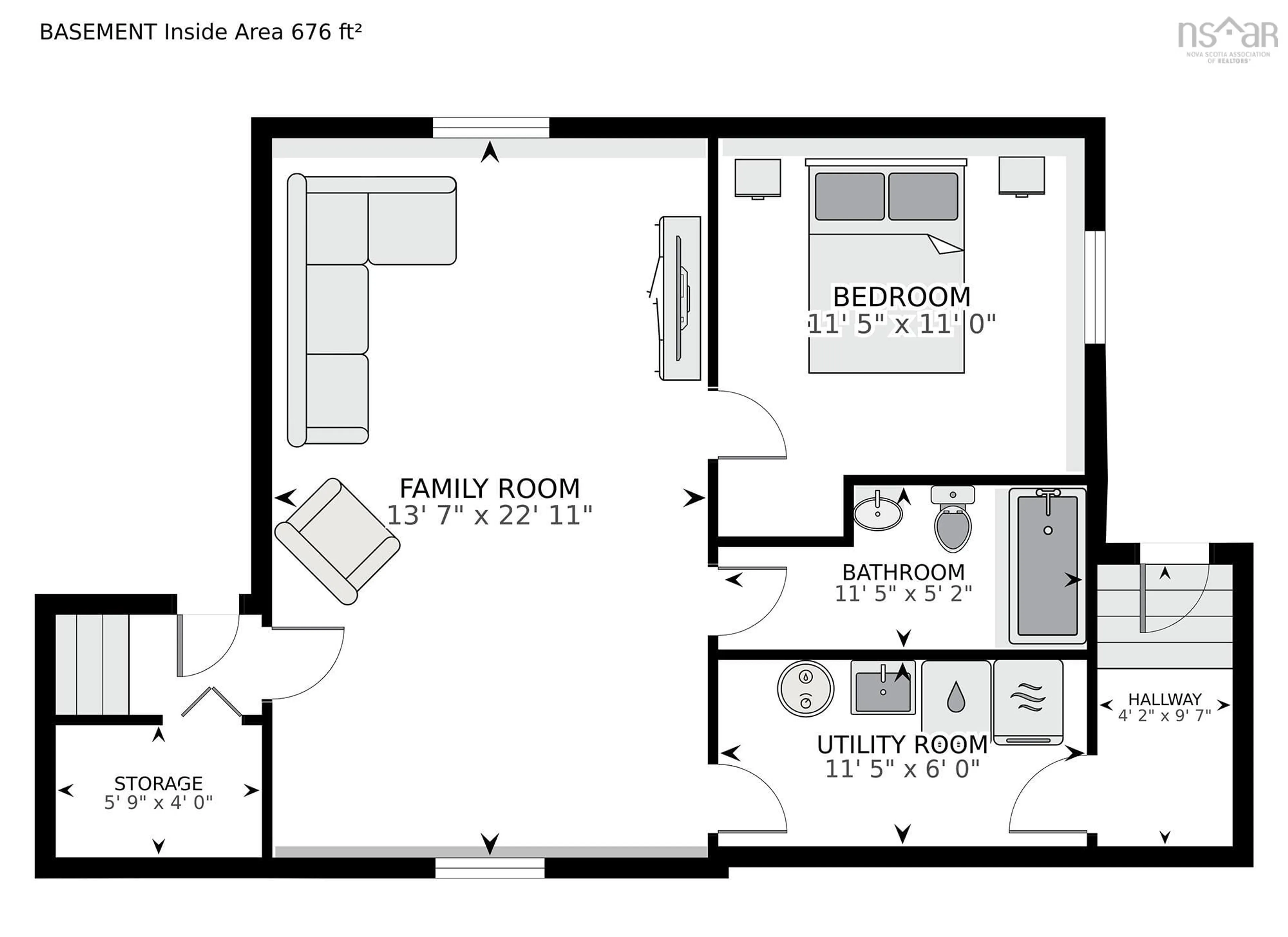 Floor plan for 14 Noria Cres, Sackville Nova Scotia B4E 2L9