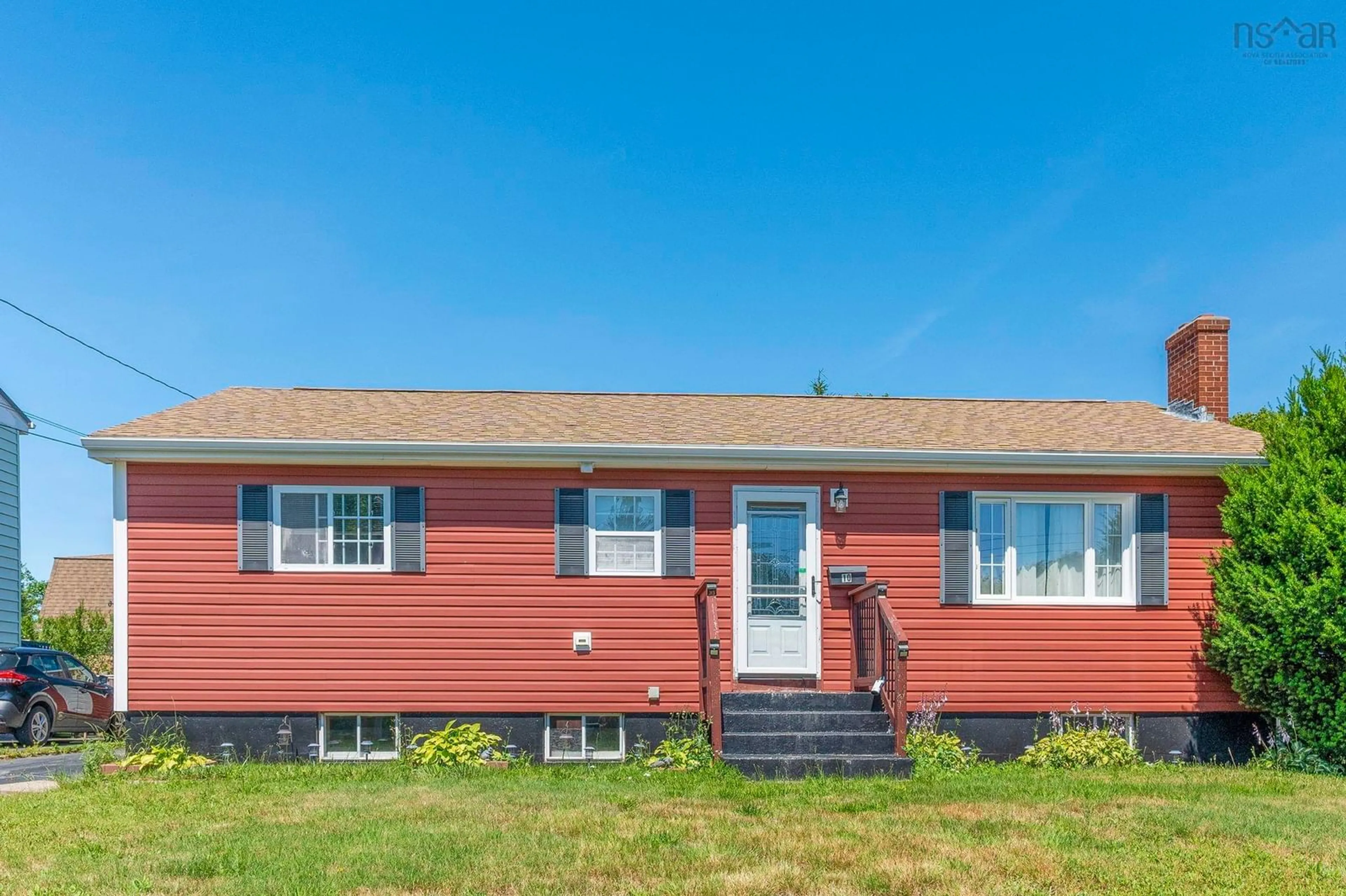 Home with vinyl exterior material, street for 10 Westwood Dr, Dartmouth Nova Scotia B2X 1Y4