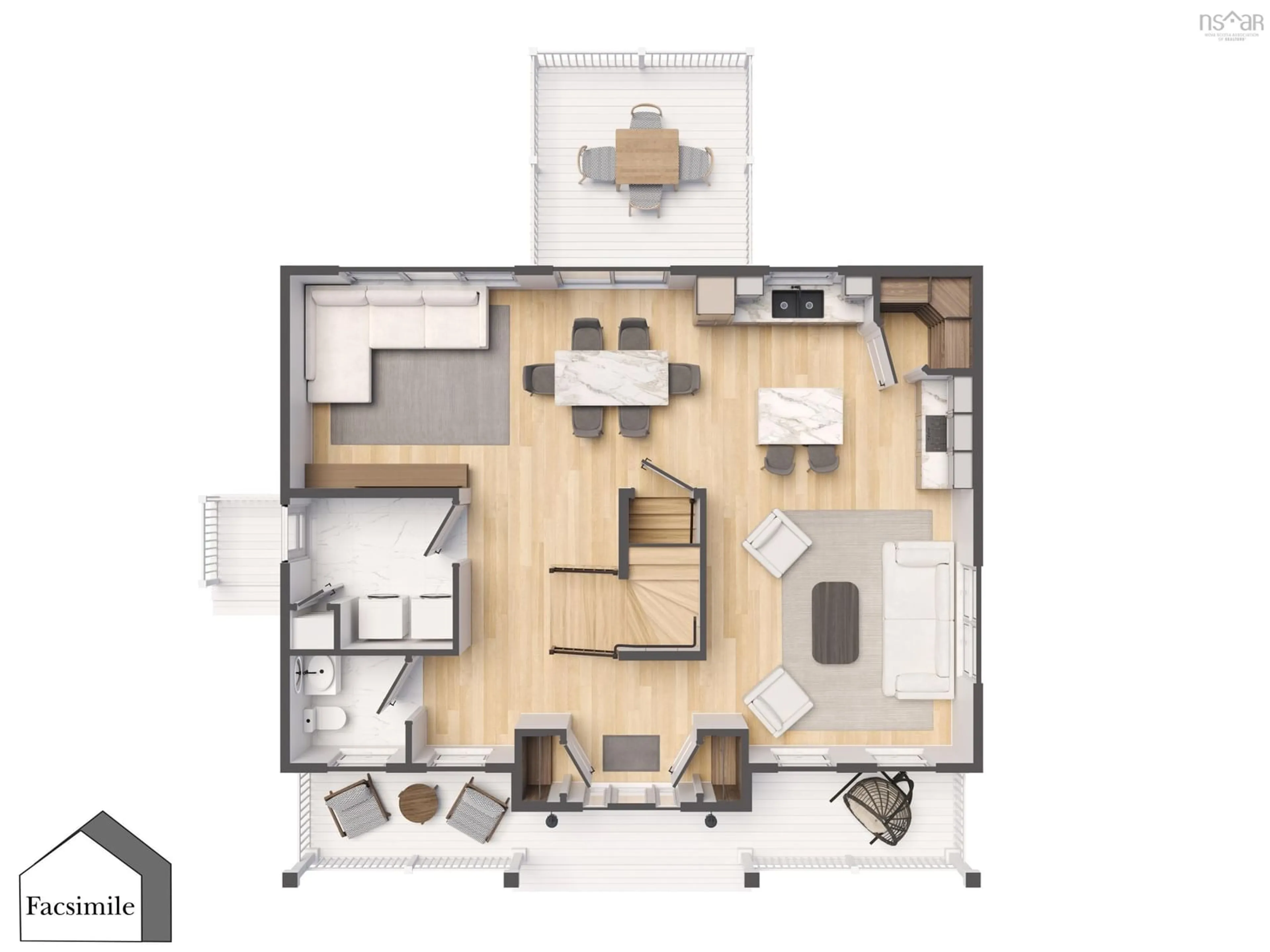 Floor plan for Unit 15 Bucksaw Crt, Upper Tantallon Nova Scotia B3Z 1M5