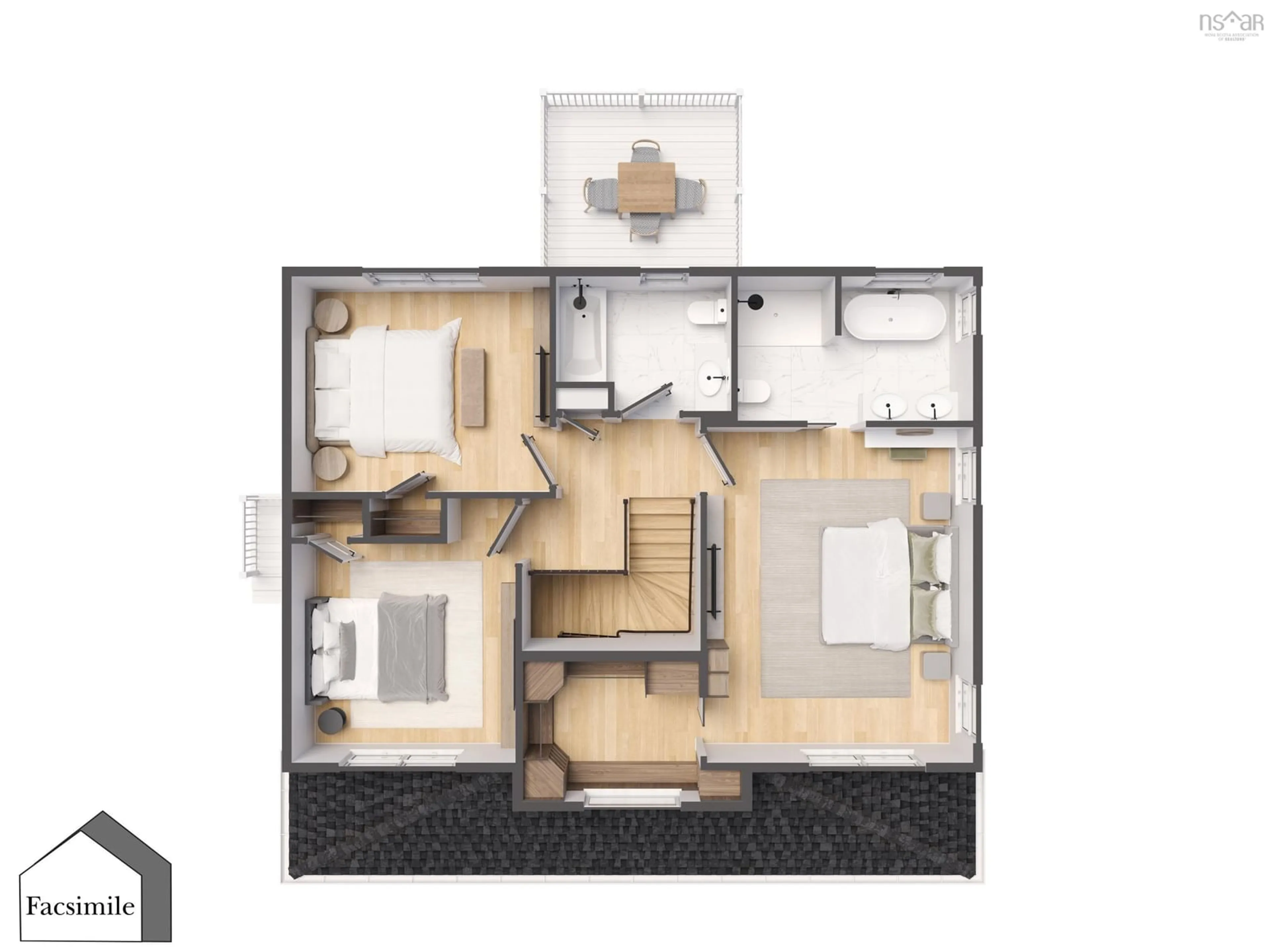 Floor plan for Unit 15 Bucksaw Crt, Upper Tantallon Nova Scotia B3Z 1M5
