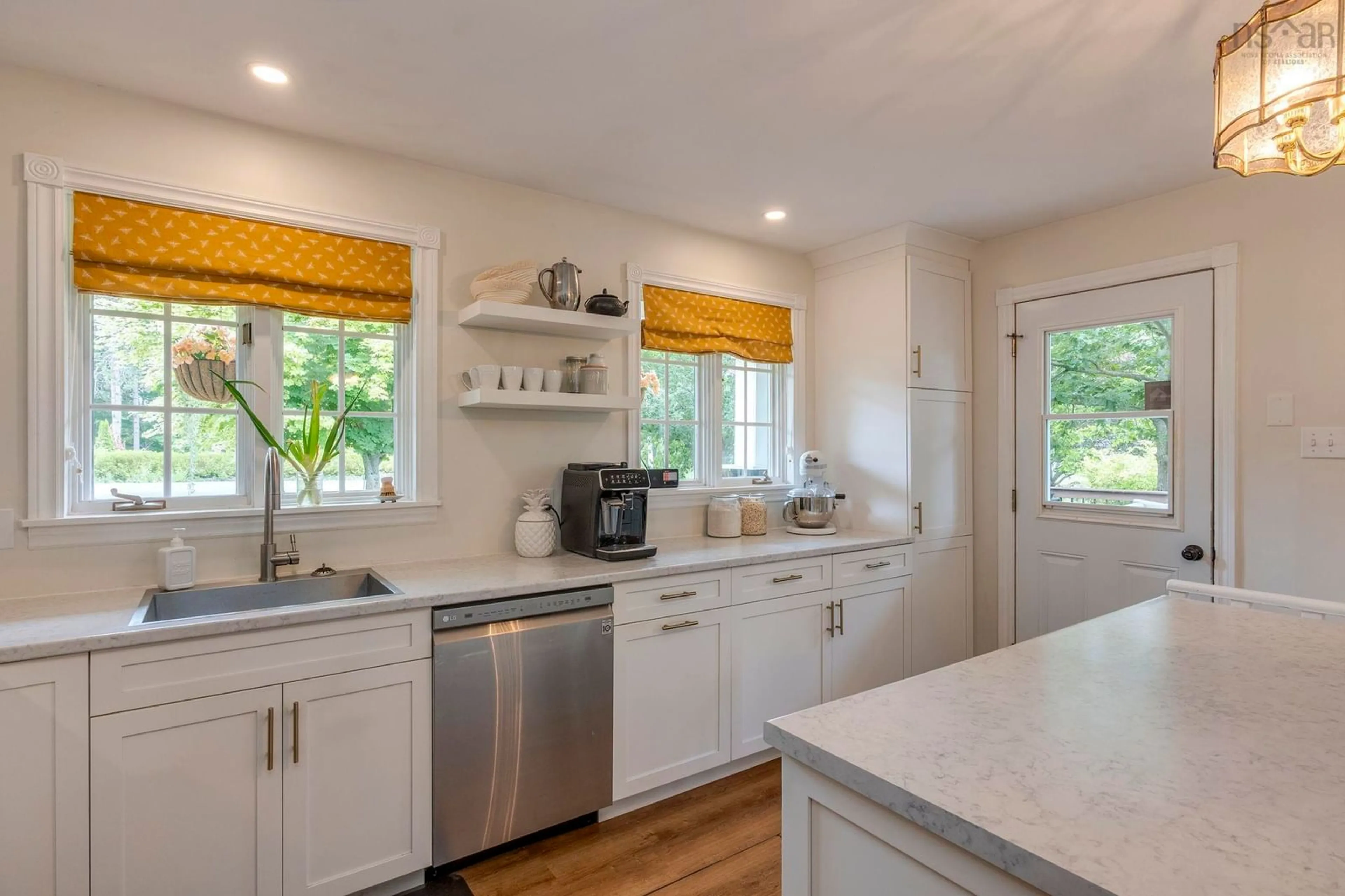 Open concept kitchen, ceramic/tile floor for 849 Old French Rd, Kingston Nova Scotia B0P 1R0