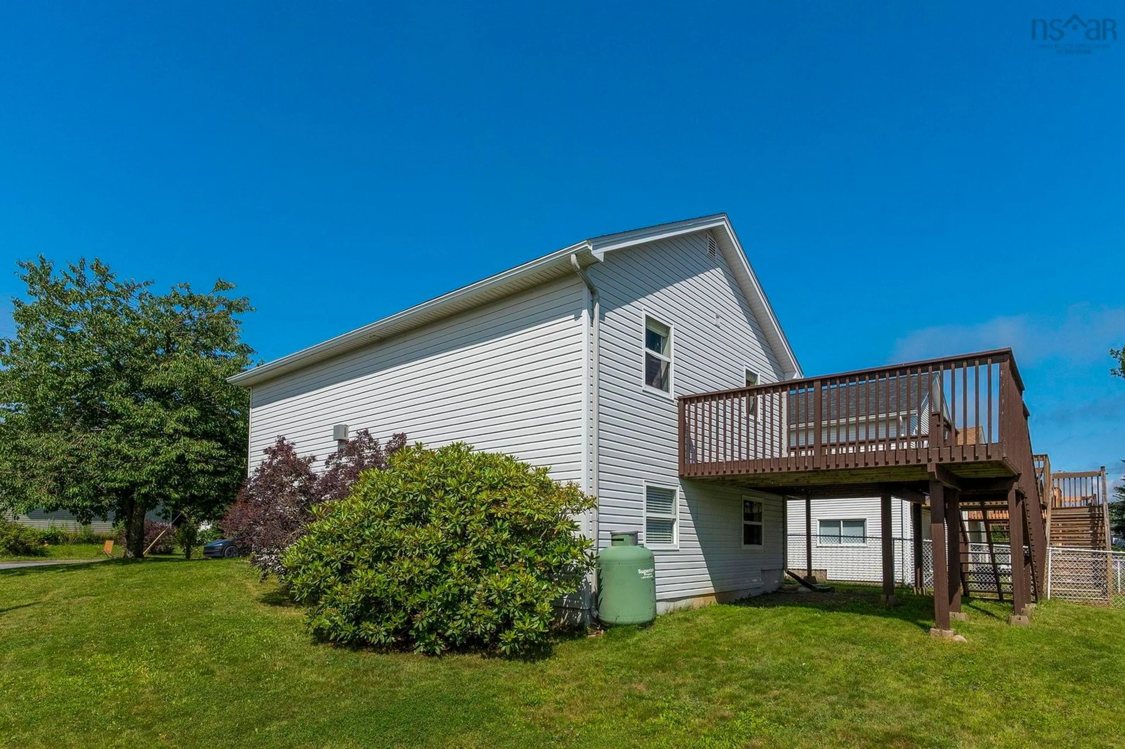 Patio, water/lake/river/ocean view for 1 Jeep Cres, Eastern Passage Nova Scotia B3G 1P5