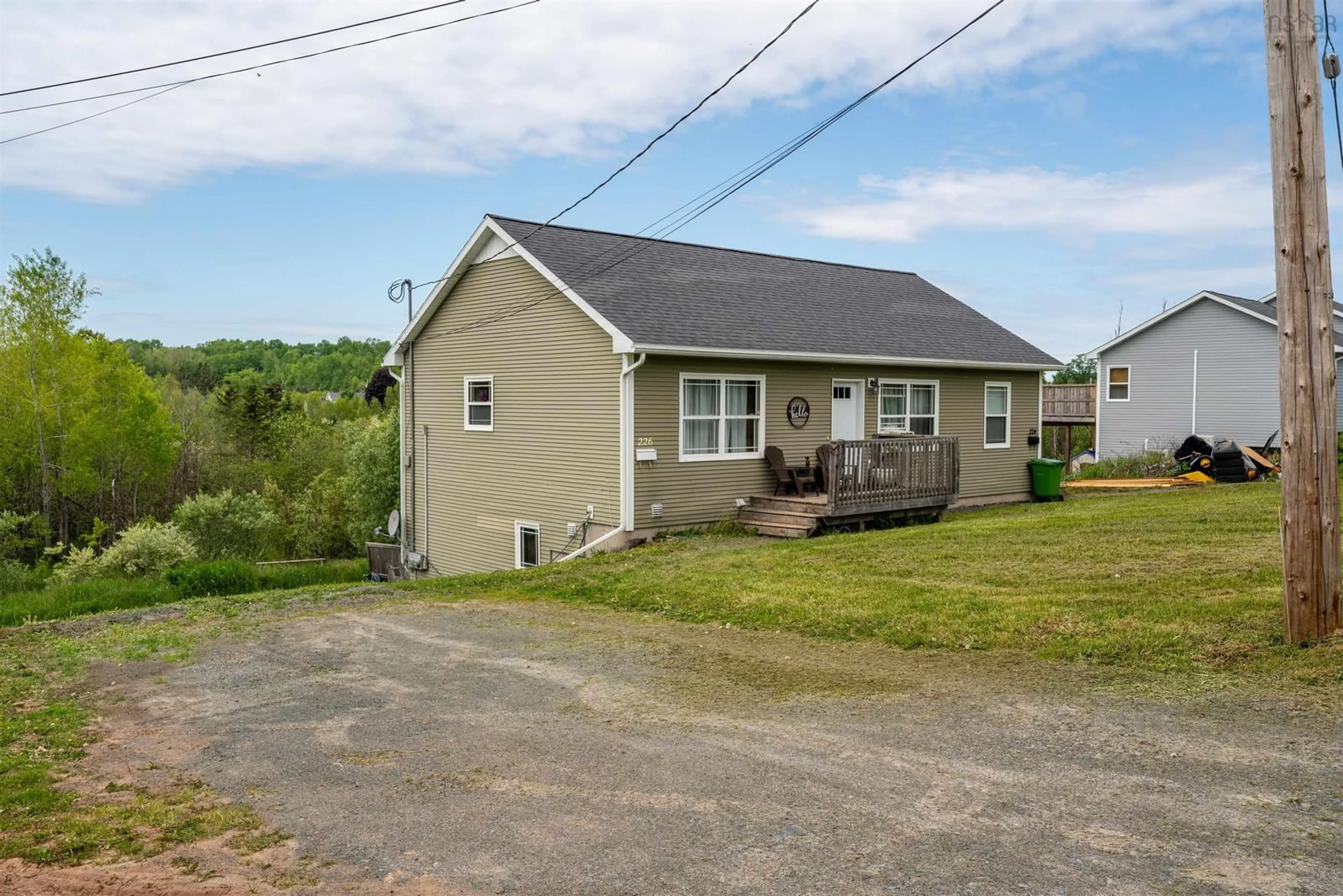 A pic from outside/outdoor area/front of a property/back of a property/a pic from drone, street for 224-238 Gabriel Rd, Falmouth Nova Scotia B0N 2T0