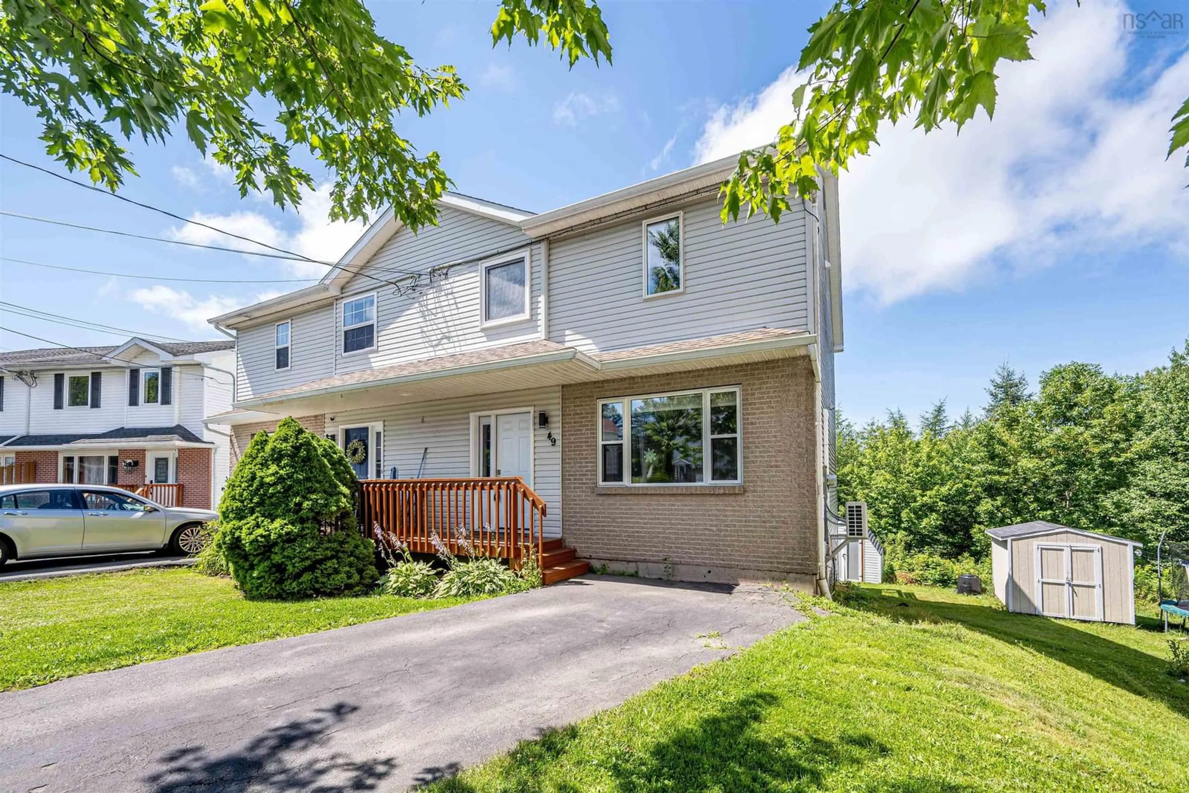 Home with vinyl exterior material, street for 49 Albany Terr, Cole Harbour Nova Scotia B2W 6E8