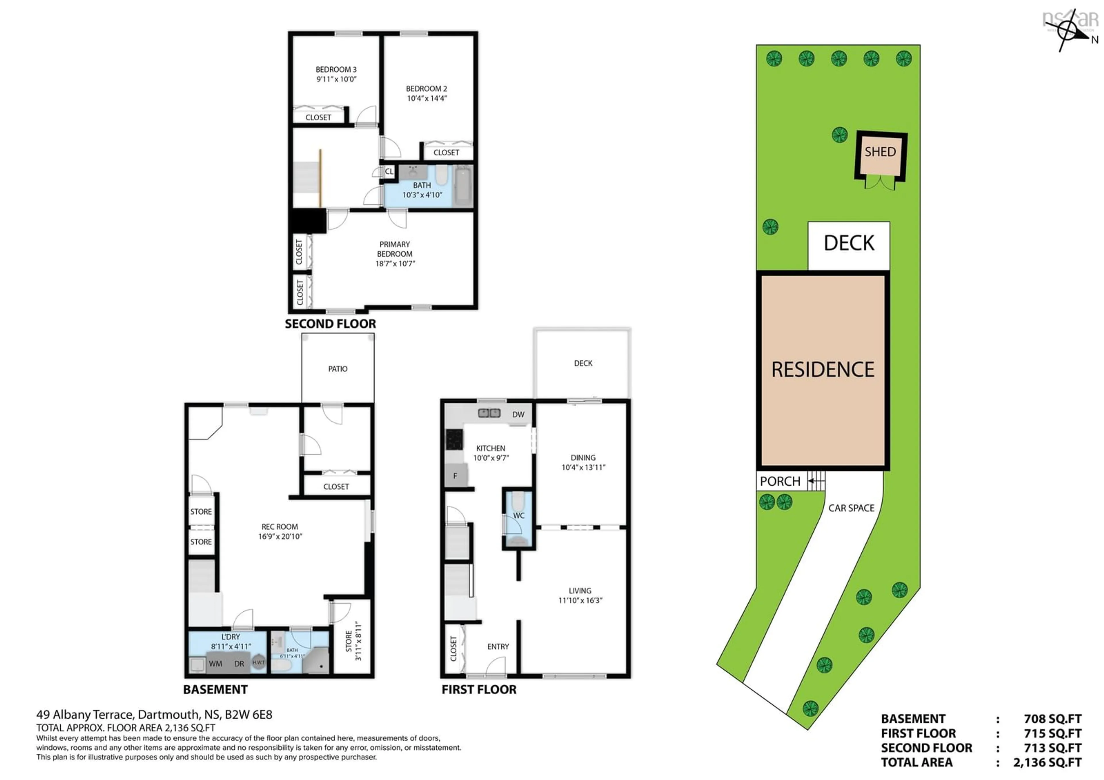 Floor plan for 49 Albany Terr, Cole Harbour Nova Scotia B2W 6E8
