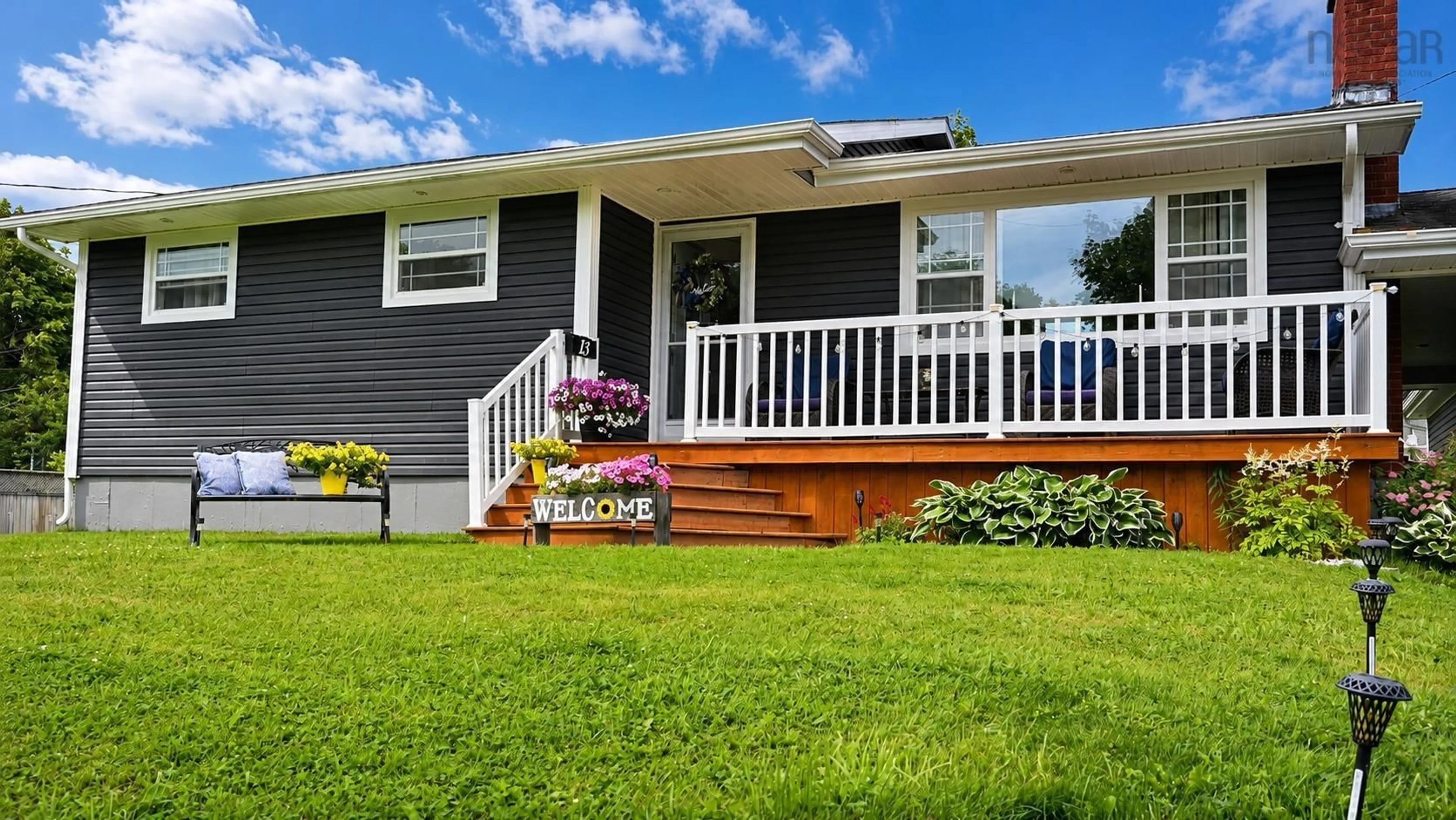 Home with vinyl exterior material, street for 13 Third Ave, Florence Nova Scotia B1Y 1S1