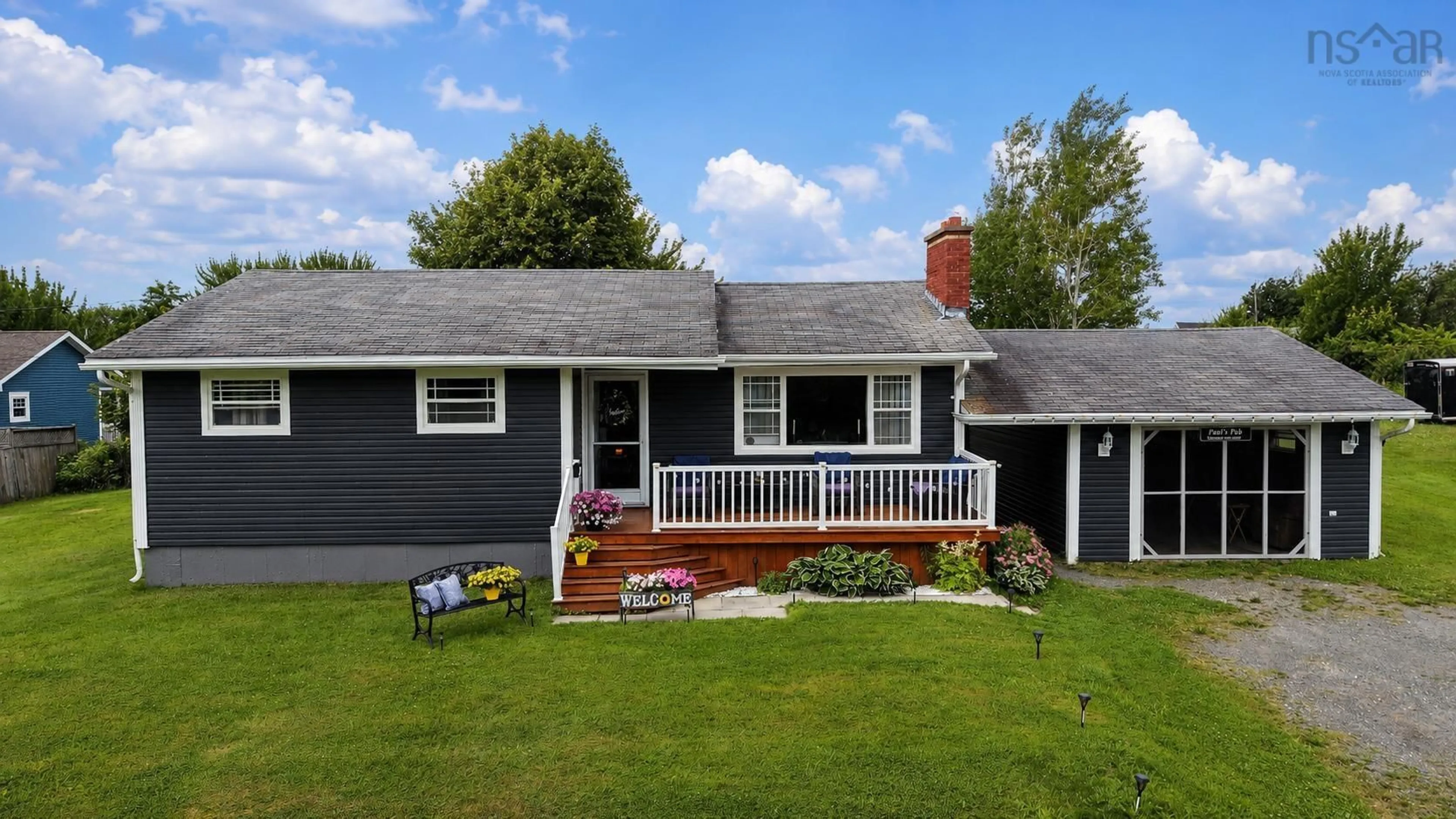 Home with vinyl exterior material, street for 13 Third Ave, Florence Nova Scotia B1Y 1S1
