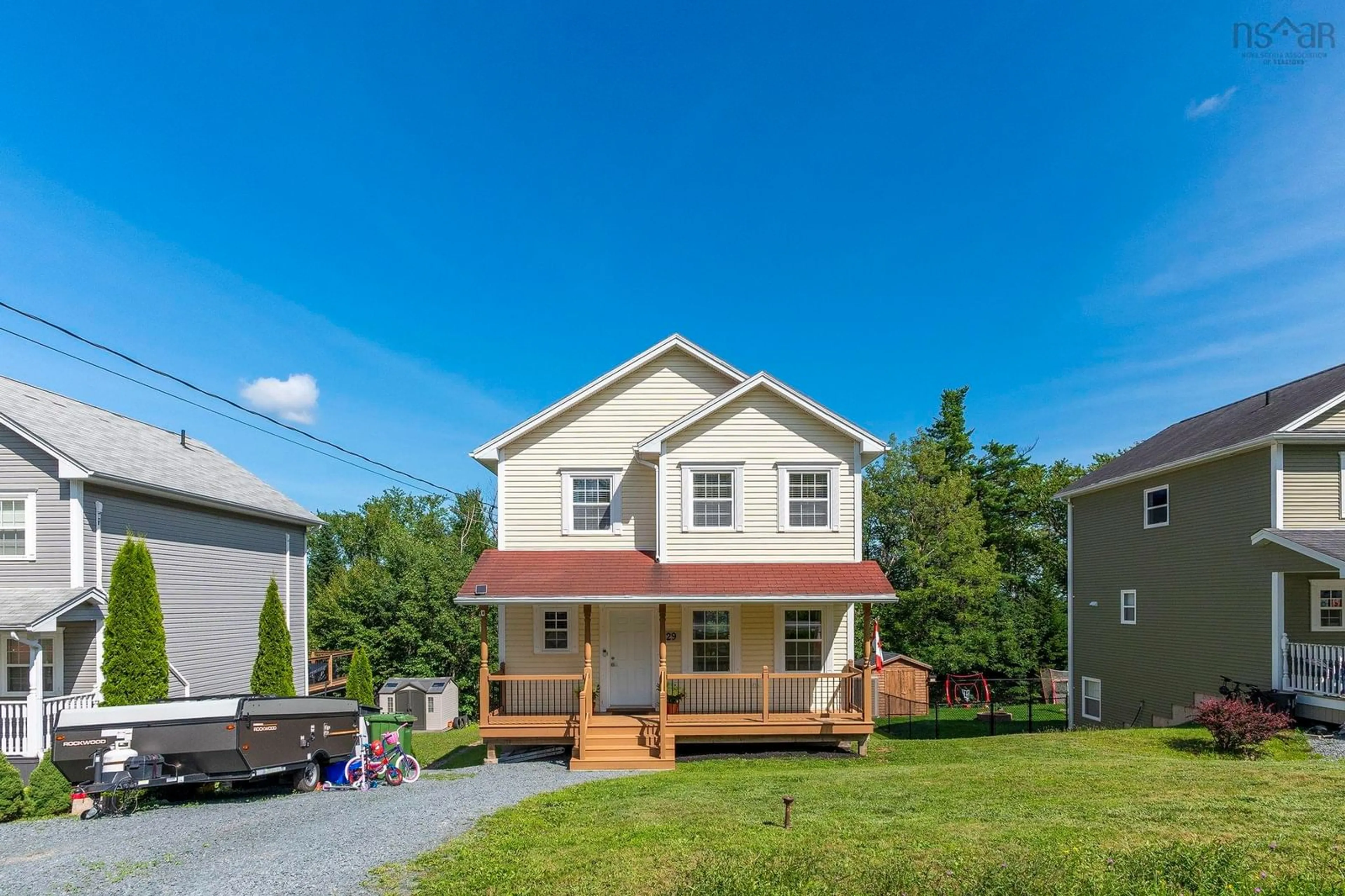 Home with vinyl exterior material, street for Dr, Beaver Bank Nova Scotia B4G 1C1