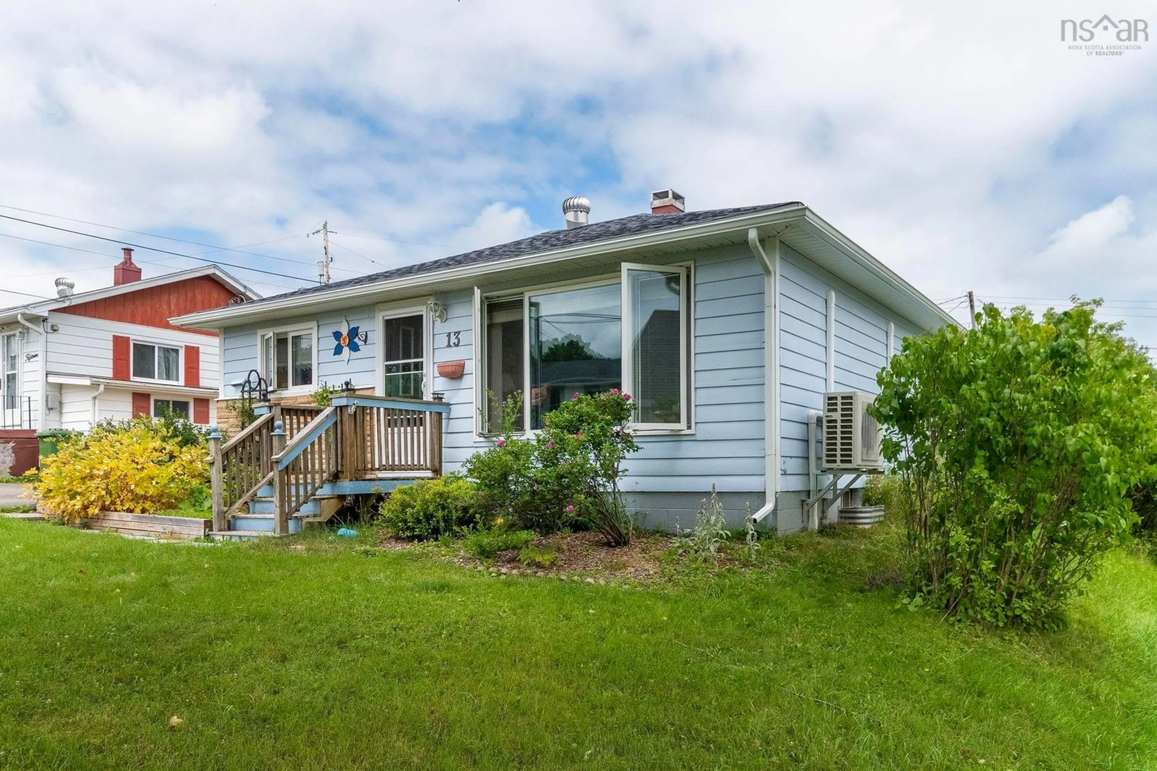 Home with vinyl exterior material, street for 13 Campbells Lane, New Glasgow Nova Scotia B2H 2H9