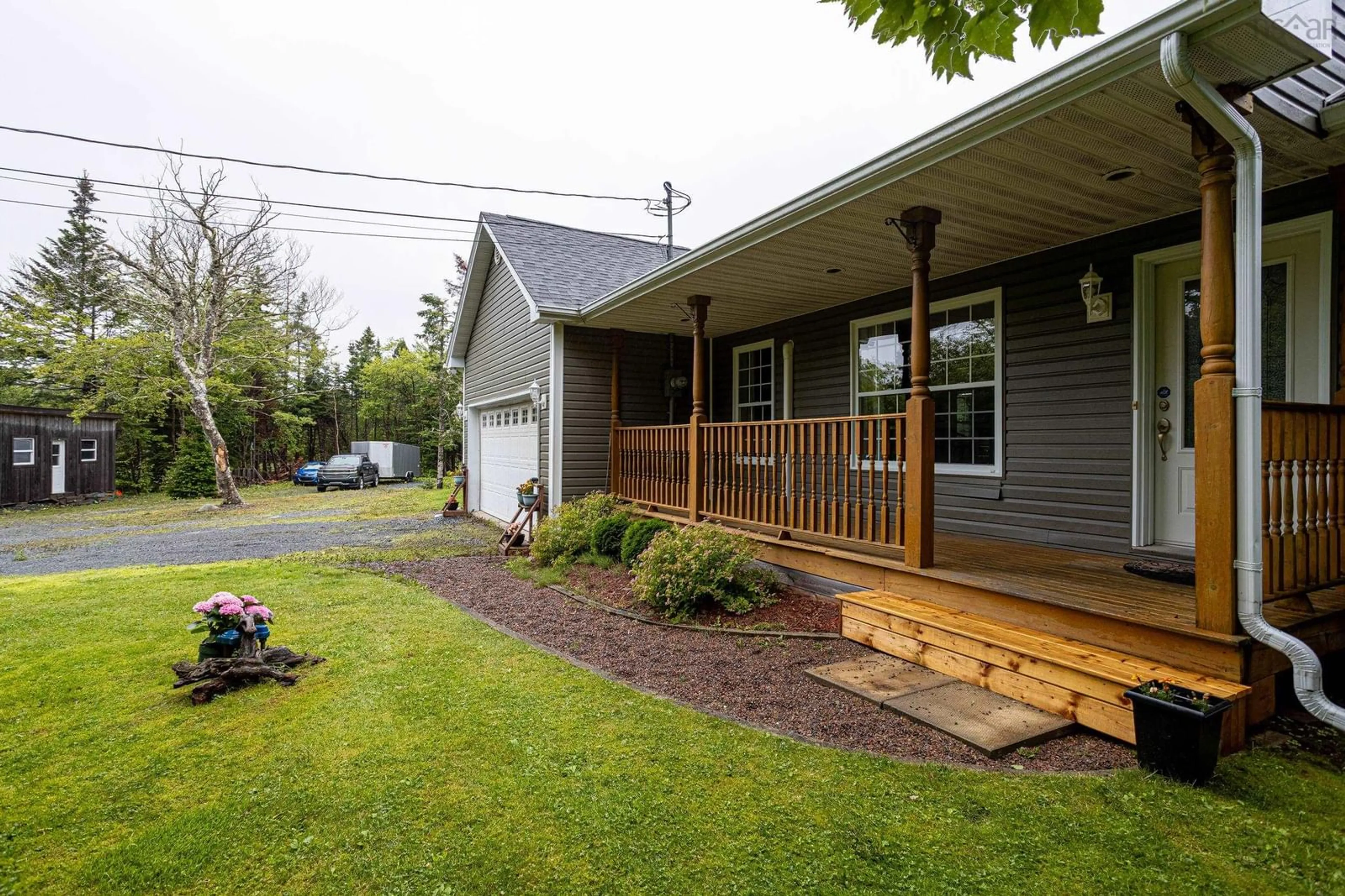 Patio, street for 1850 Old Sambro Road, Williamswood Nova Scotia B3V 1B7