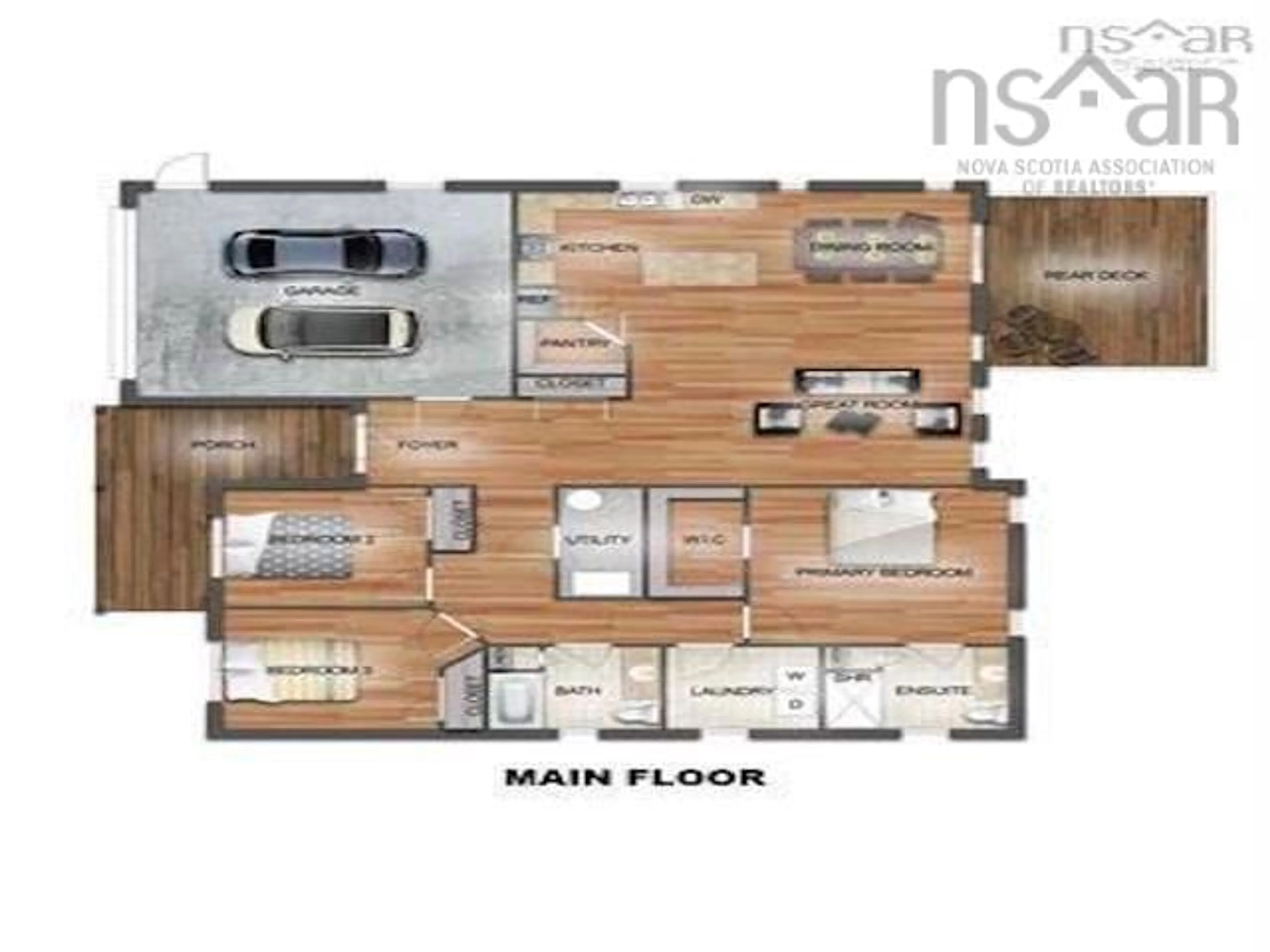 Floor plan for 100 Maverick Lane #Lot, Devon Nova Scotia B2T 1K8