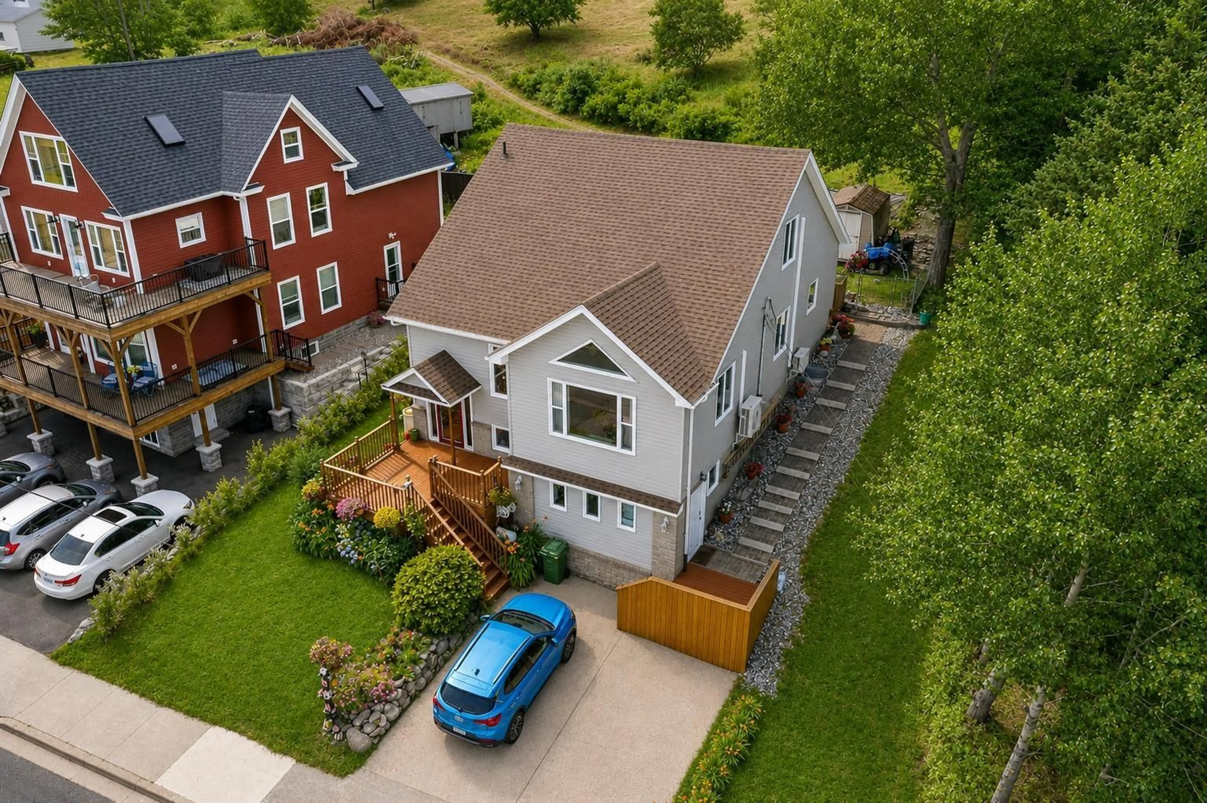A pic from outside/outdoor area/front of a property/back of a property/a pic from drone, street for 488 Purves St, North Sydney Nova Scotia B2A 1E1
