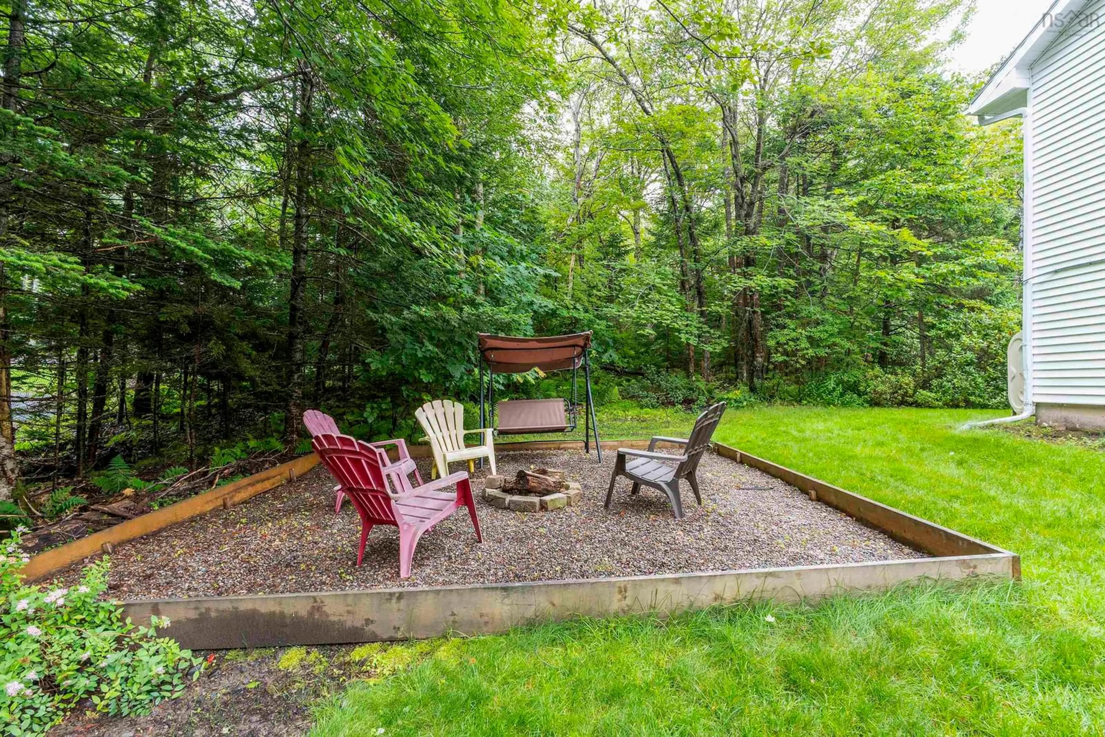 Patio, forest/trees view for 5 Lisa Court Crt, Hammonds Plains Nova Scotia B4B 1K4