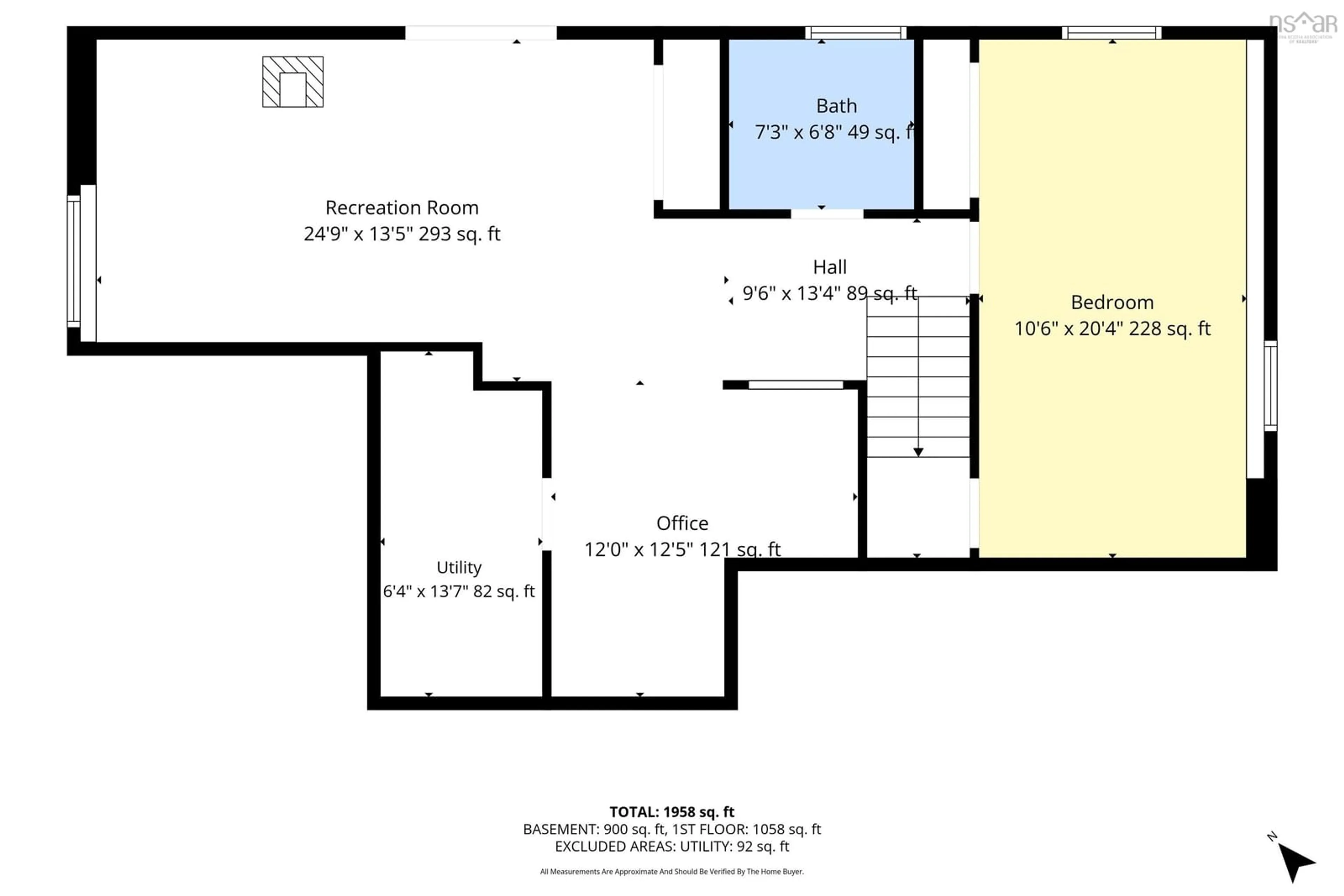 Floor plan for 110 Sampson Dr, Lower Sackville Nova Scotia B4C 2W3