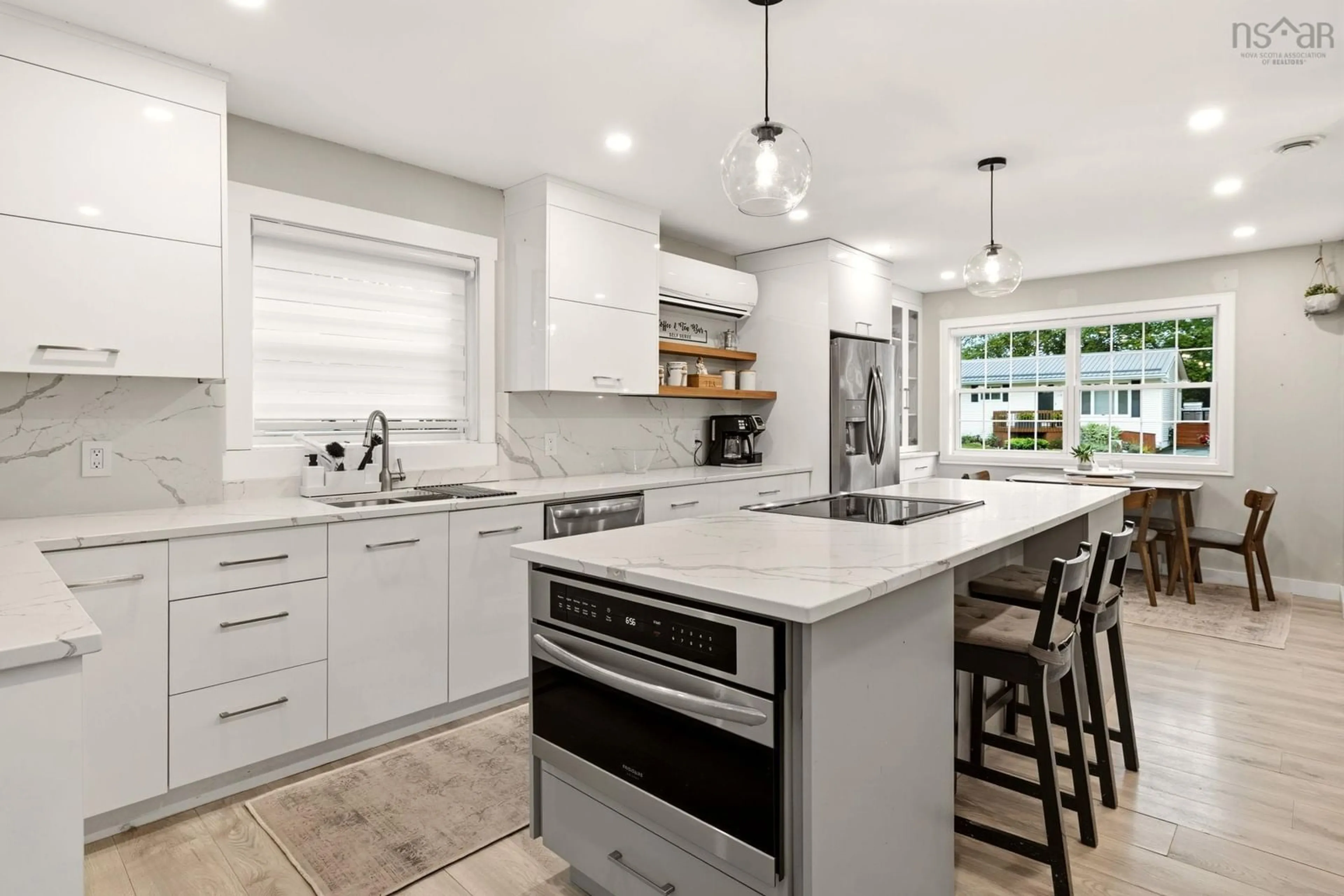 Open concept kitchen, ceramic/tile floor for 110 Sampson Dr, Lower Sackville Nova Scotia B4C 2W3