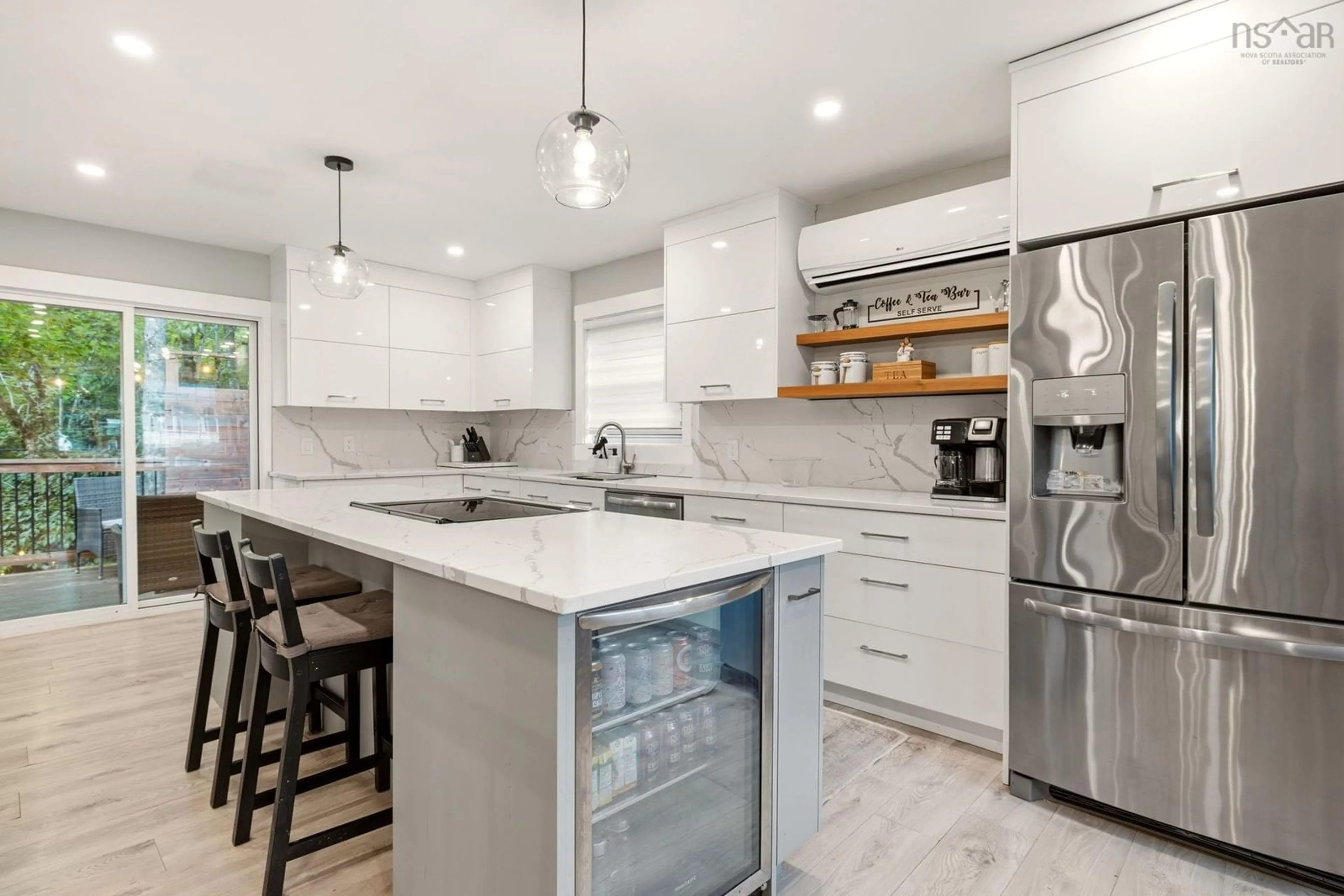 Open concept kitchen, ceramic/tile floor for 110 Sampson Dr, Lower Sackville Nova Scotia B4C 2W3